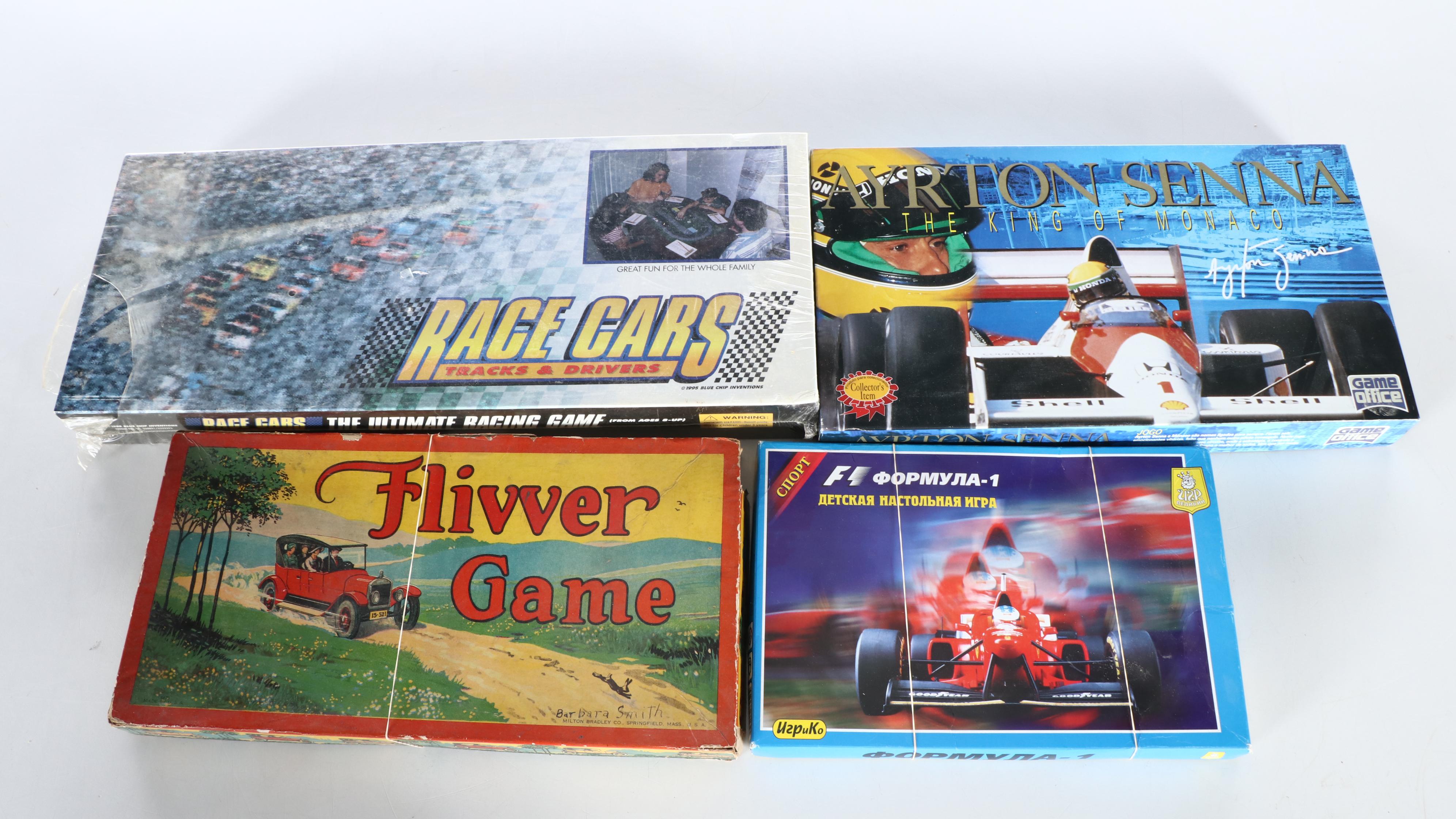 "Grand Prix", "Speedway", and More Auto Racing Themed Board Games