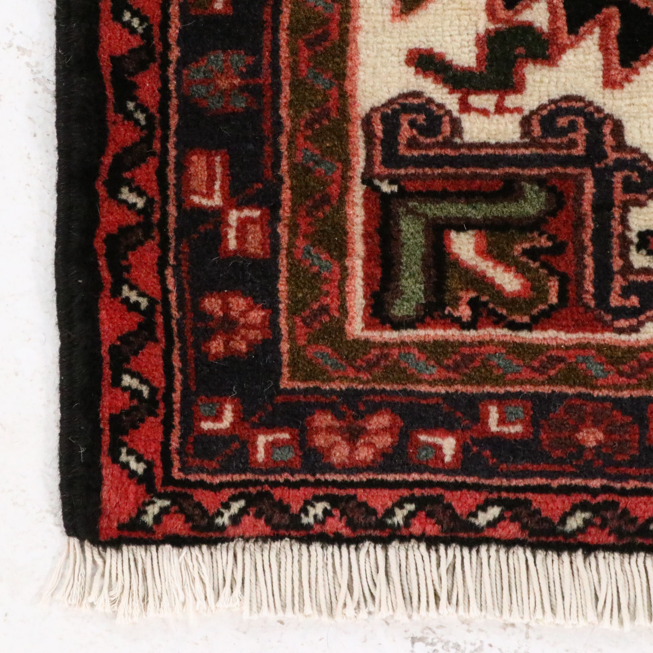 2'5 x 3'6 Hand-Knotted Turkish Baluch Accent Rug