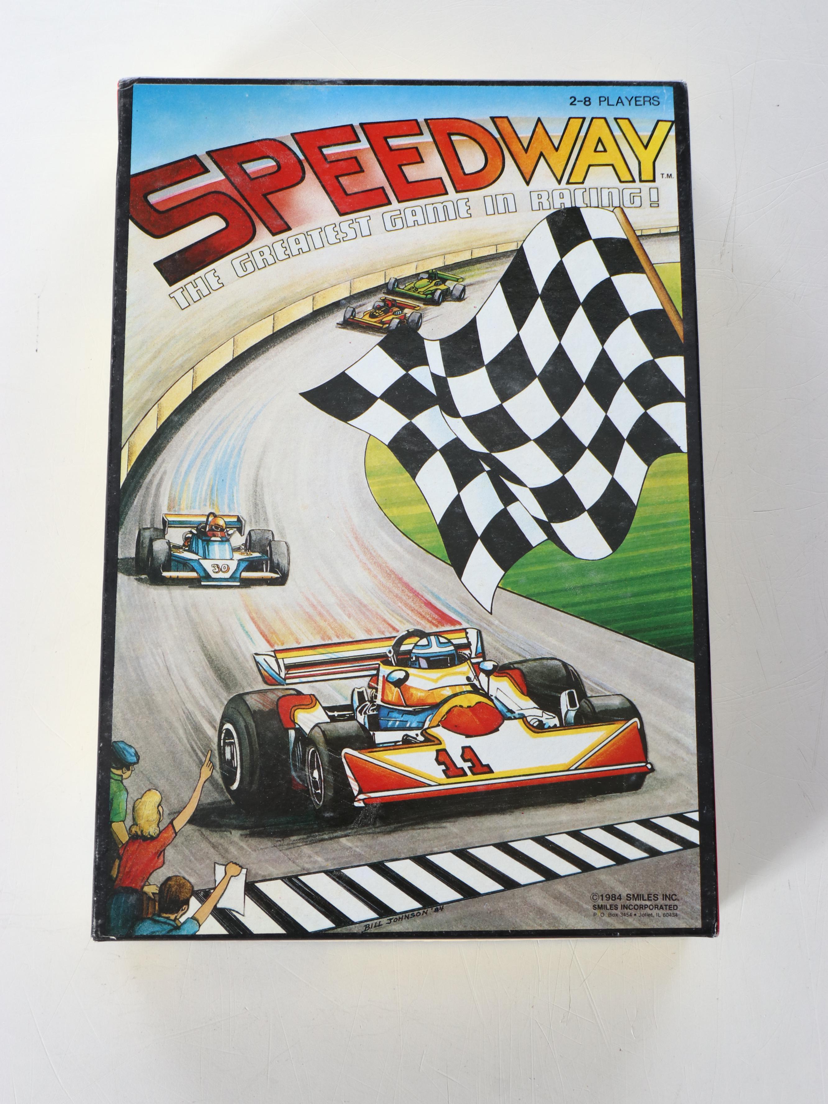 "Grand Prix", "Speedway", and More Auto Racing Themed Board Games