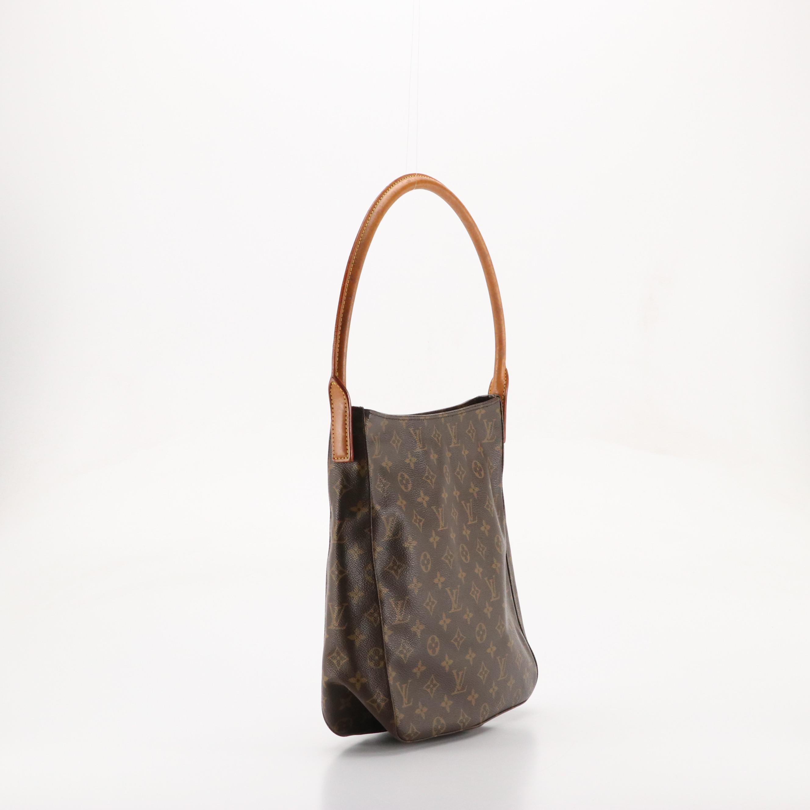 Louis Vuitton Looping GM Shoulder Bag in Monogram Canvas and Leather