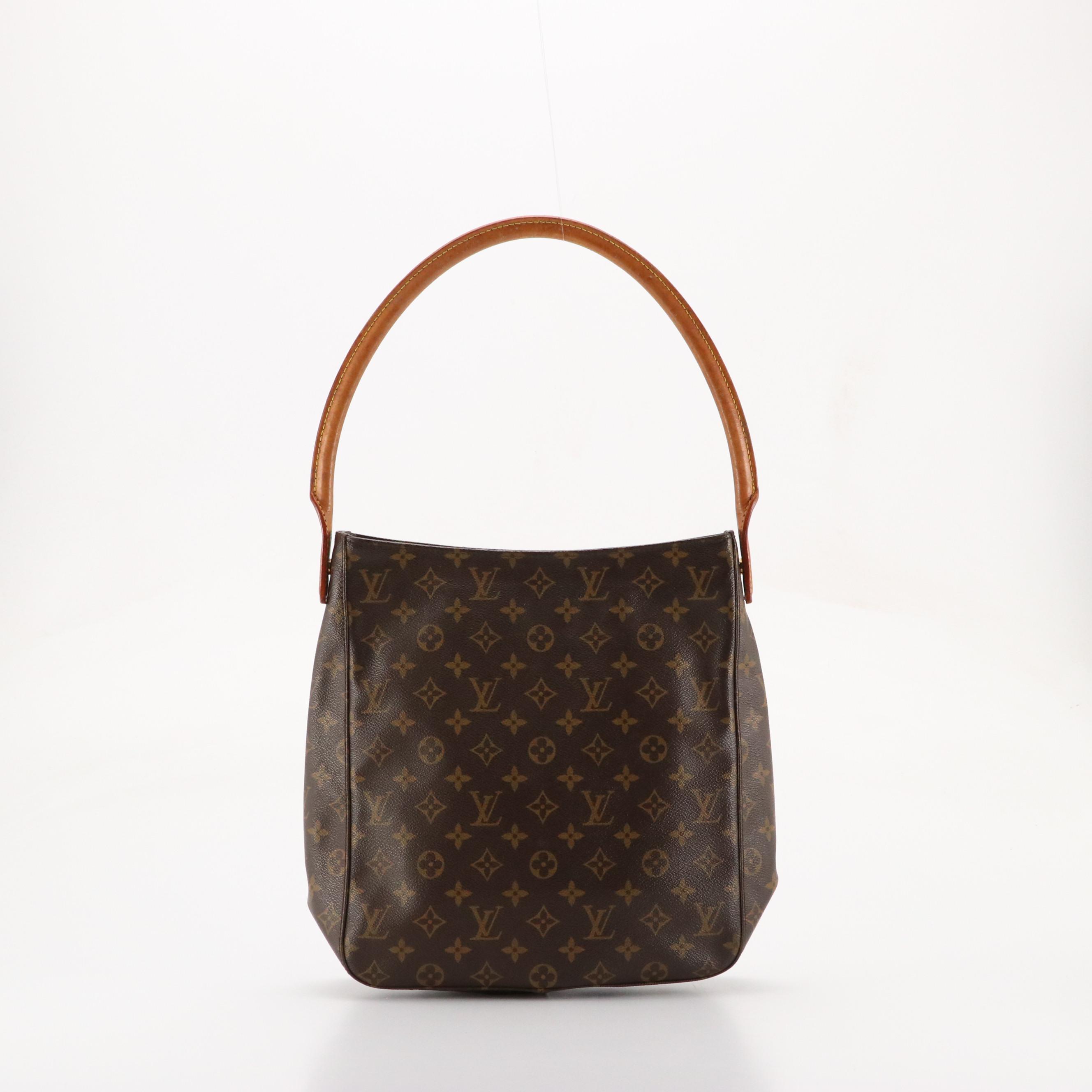 Louis Vuitton Looping GM Shoulder Bag in Monogram Canvas and Leather