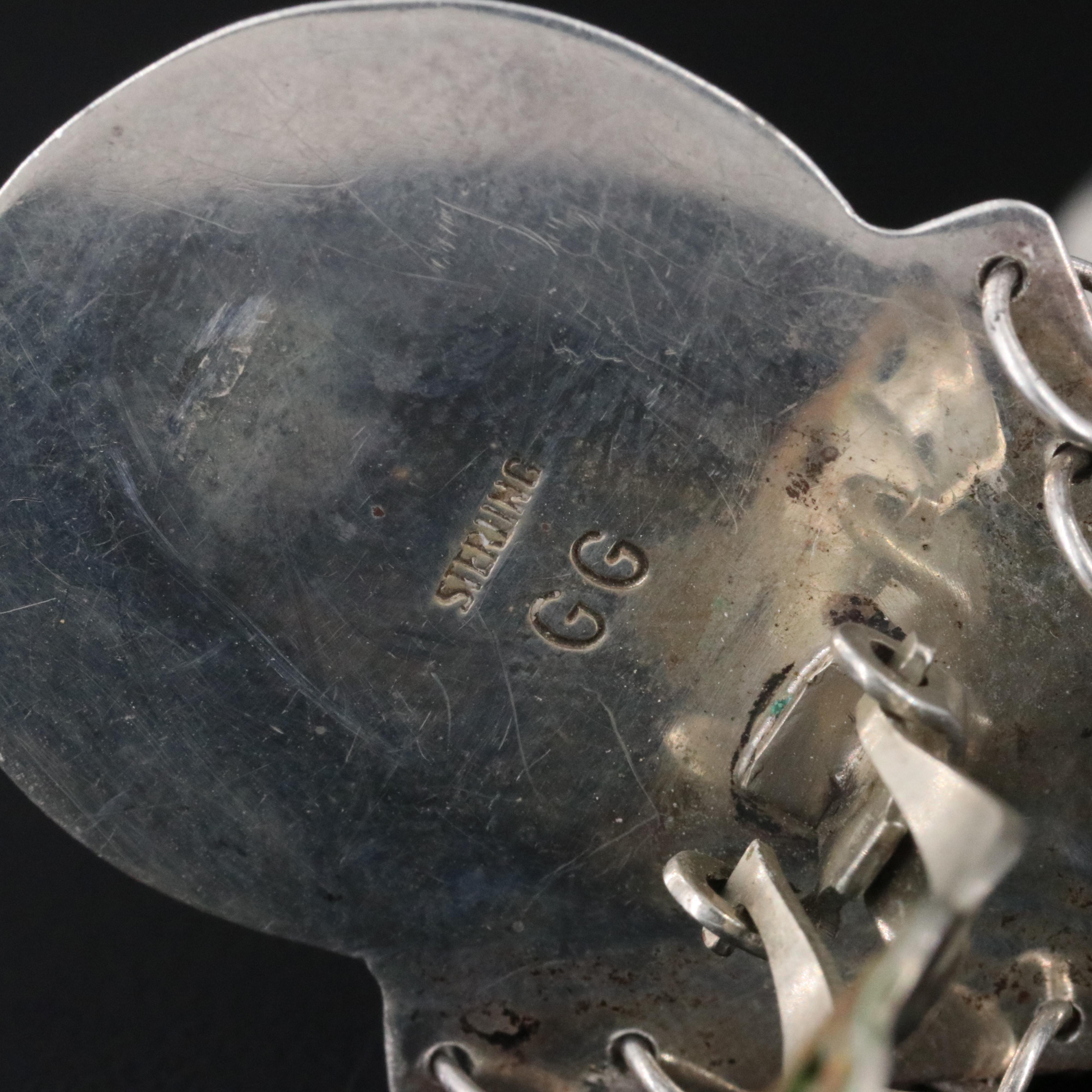 Sterling Lapis Lazuli Tassel Earrings