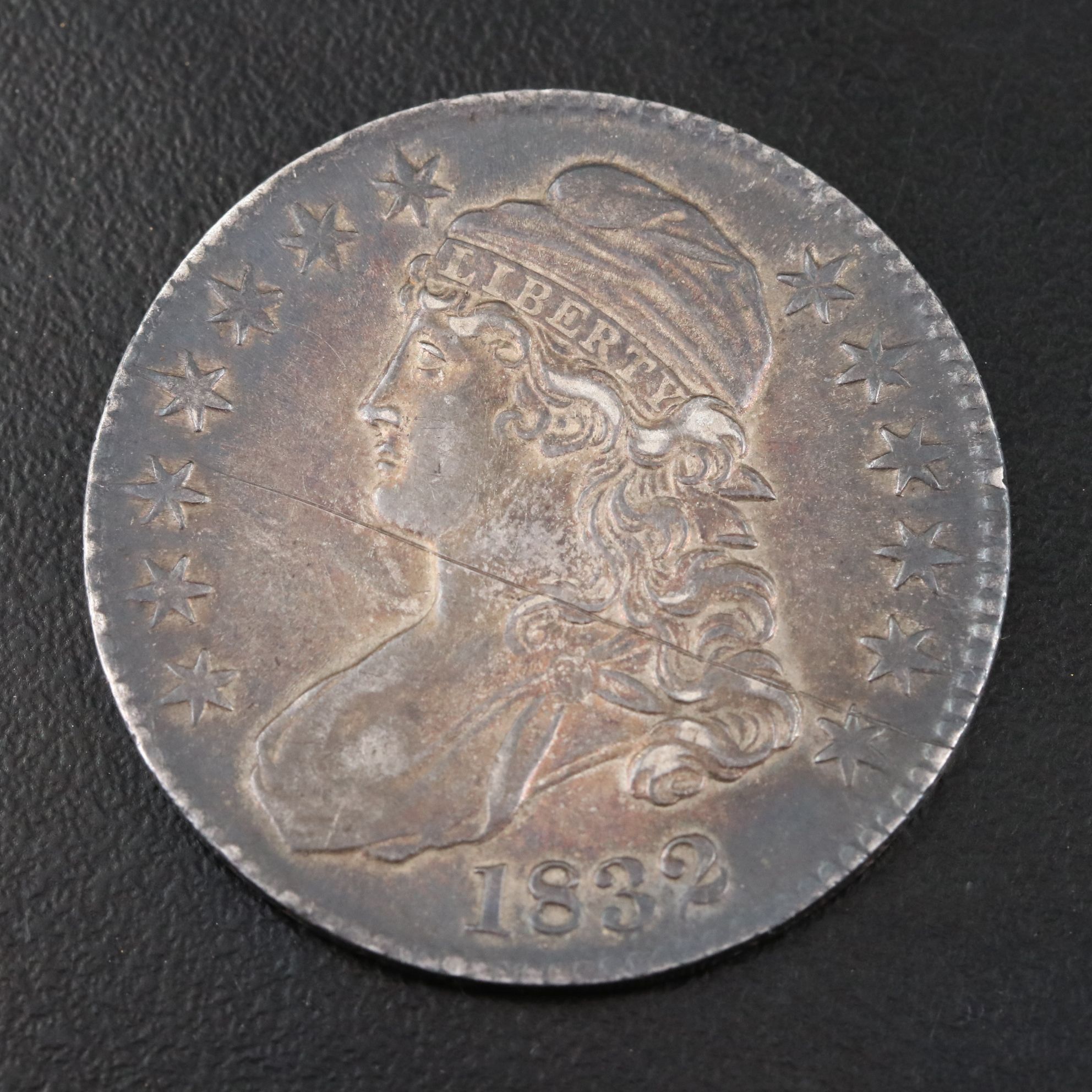 1832 Capped Bust Silver Half Dollar