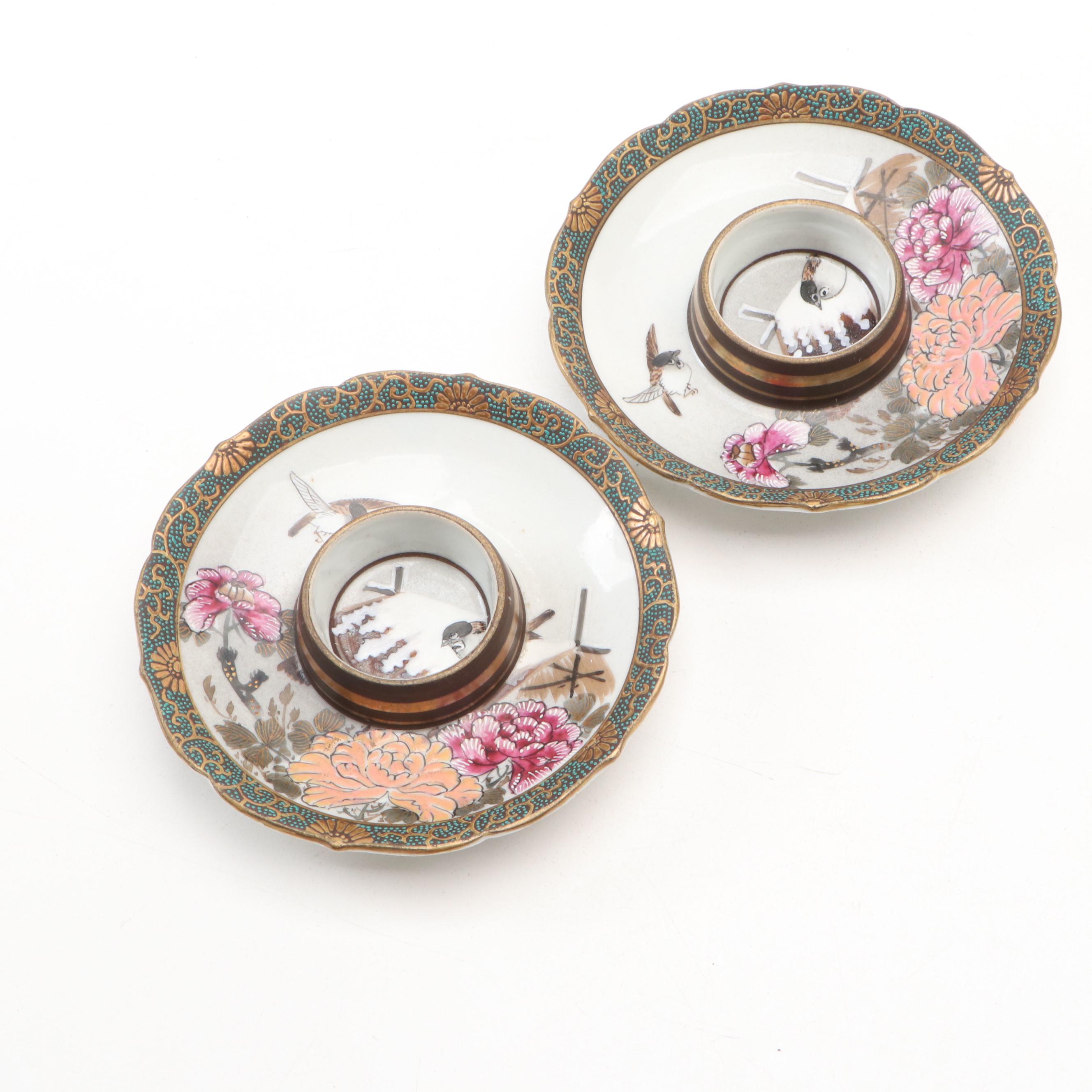Japanese Kutani and Other Porcelain Tableware