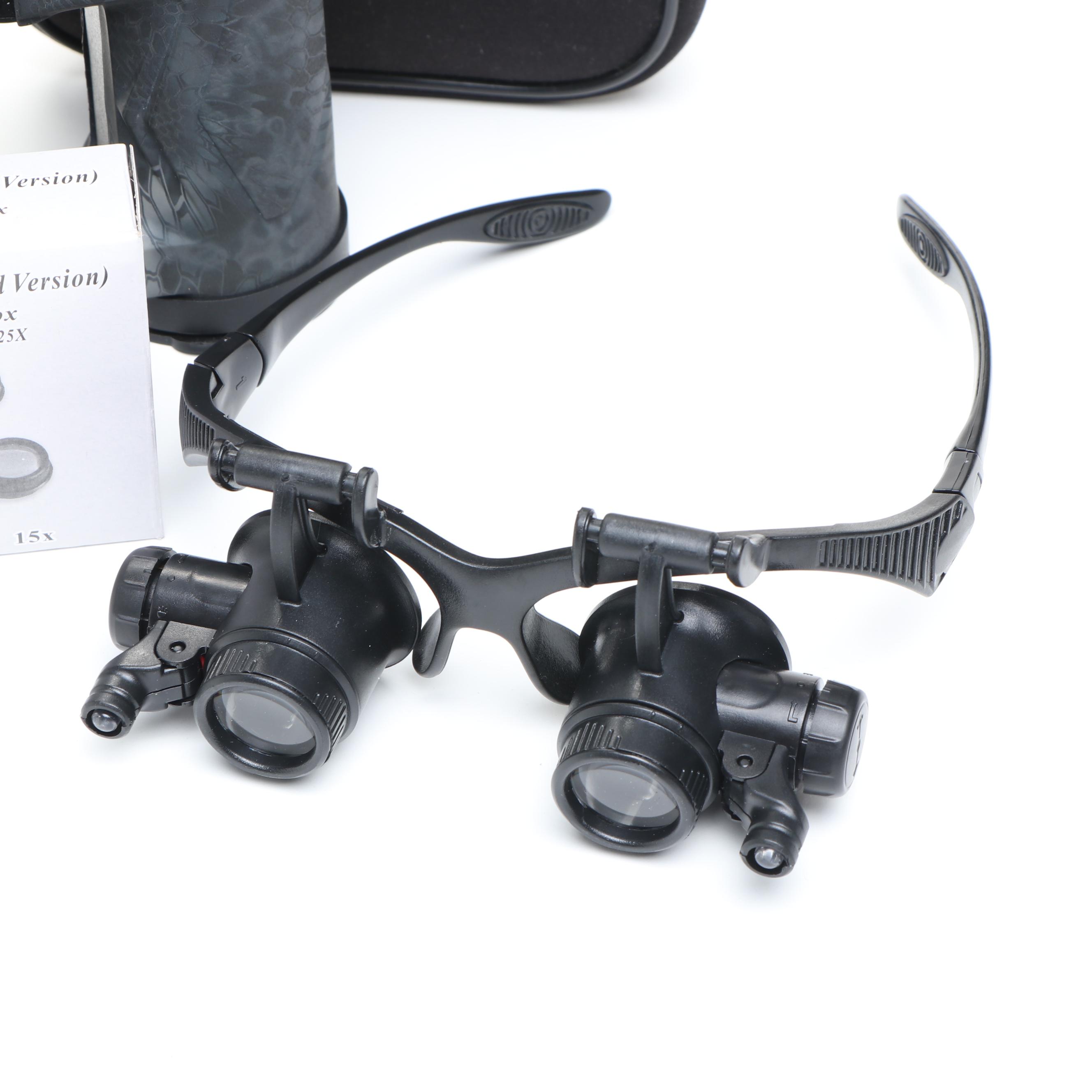 Leupold BX-3 Mojave 10 x 42 Binoculars with Watch Repair Magnifier