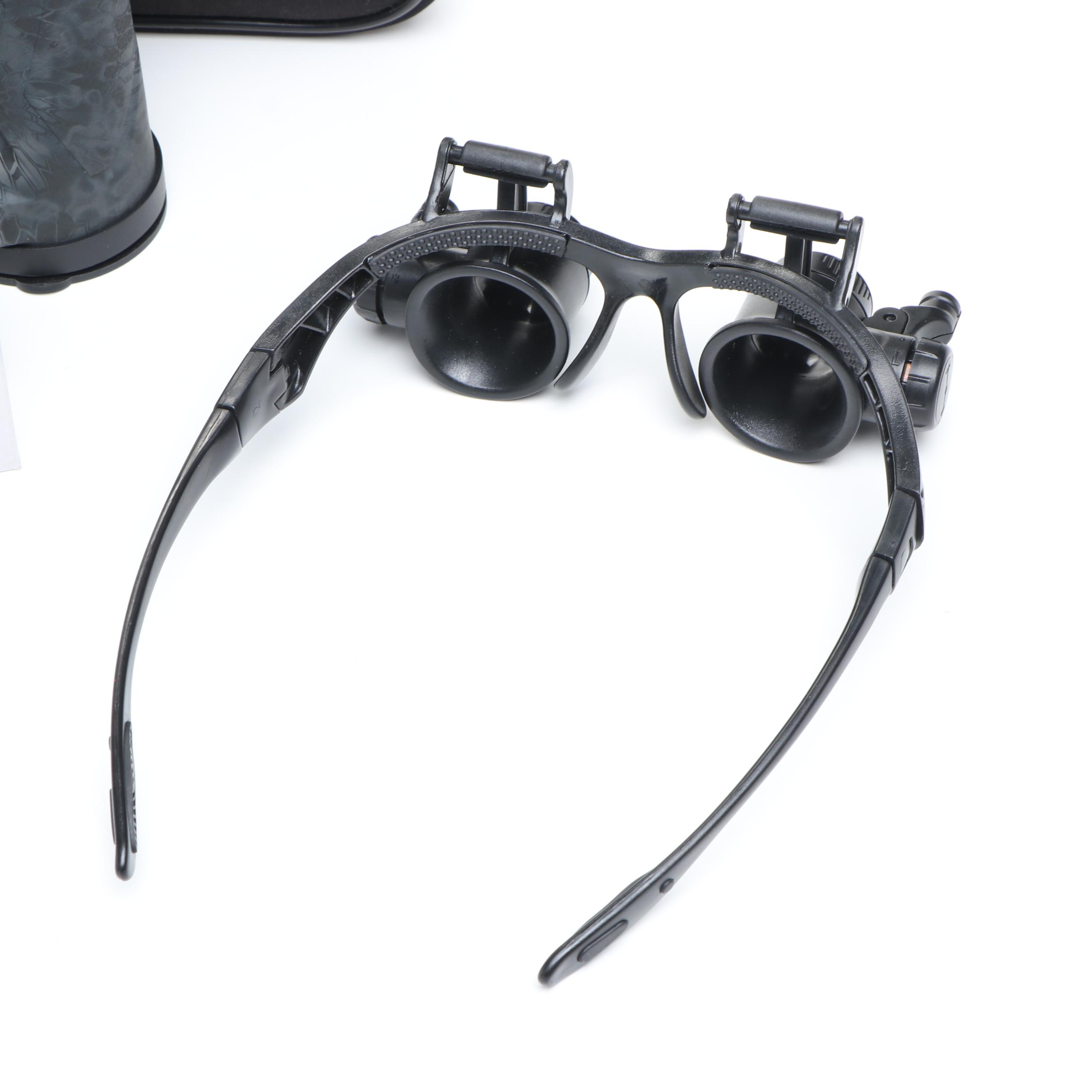 Leupold BX-3 Mojave 10 x 42 Binoculars with Watch Repair Magnifier