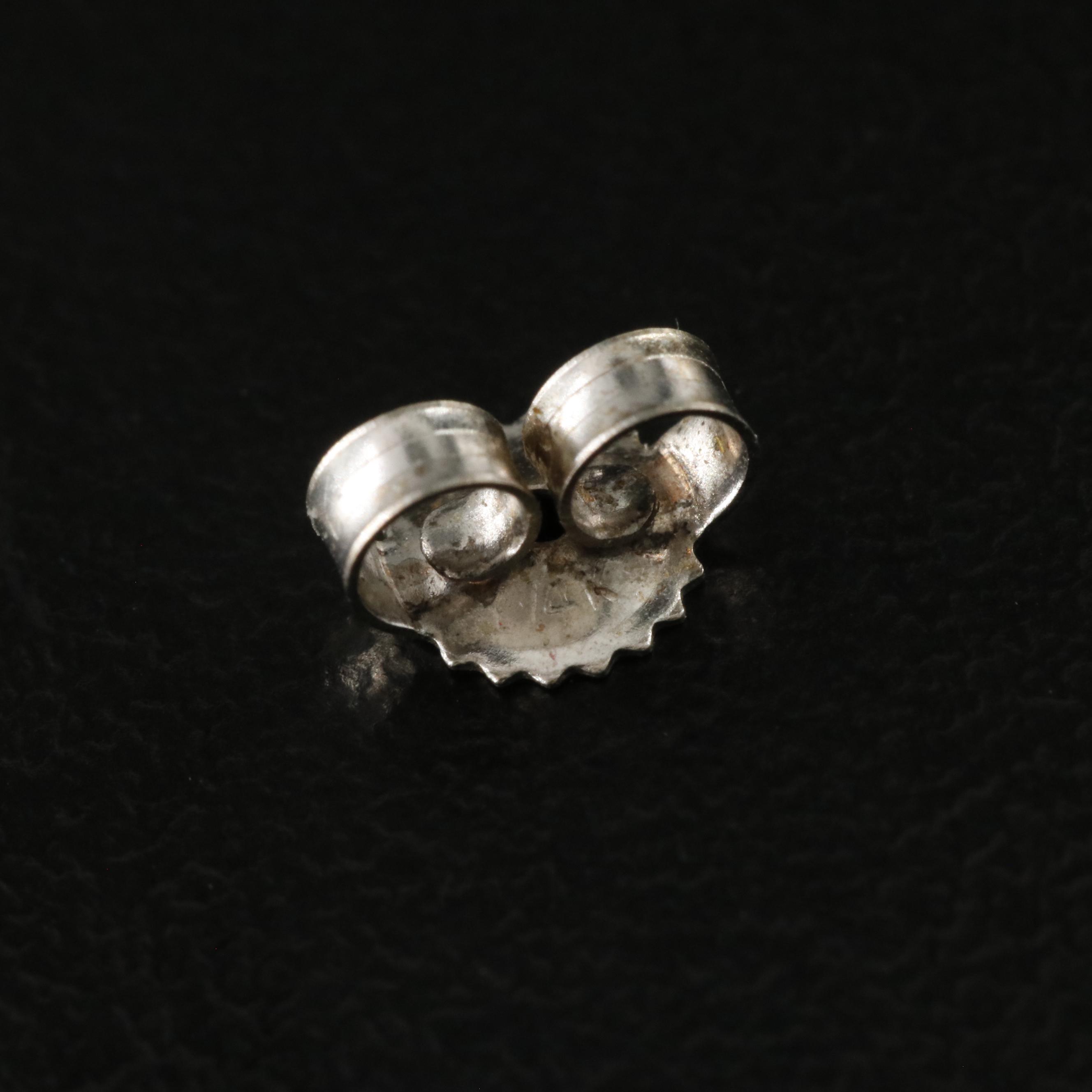 14K Diamond and Black Onyx Earrings