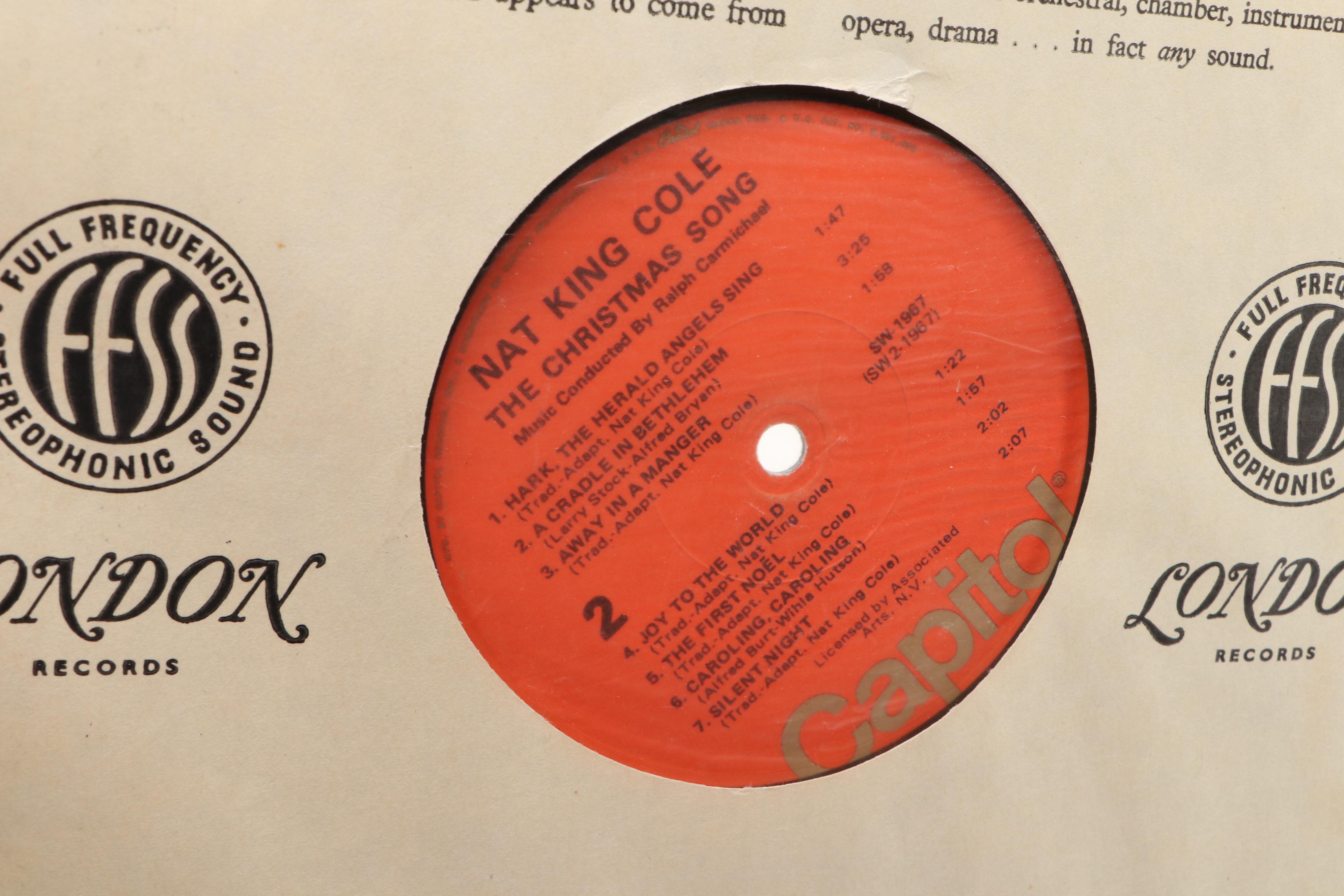 Vinyl Record Collection Featuring Ray Conniff, Bing Crosby and Peggy Lee