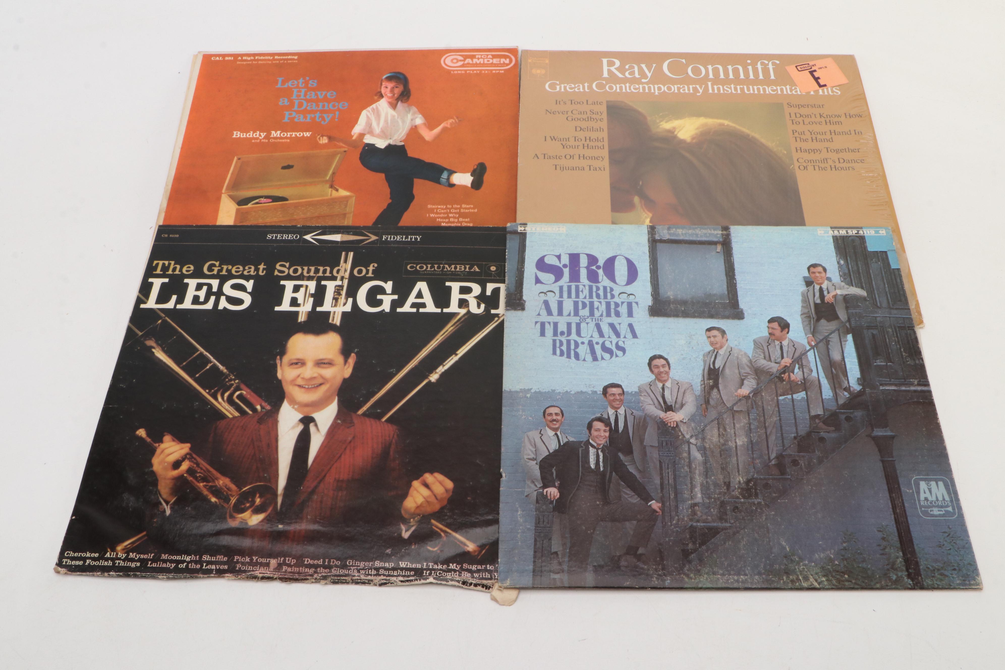 Vinyl Record Collection Featuring Ray Conniff, Bing Crosby and Peggy Lee