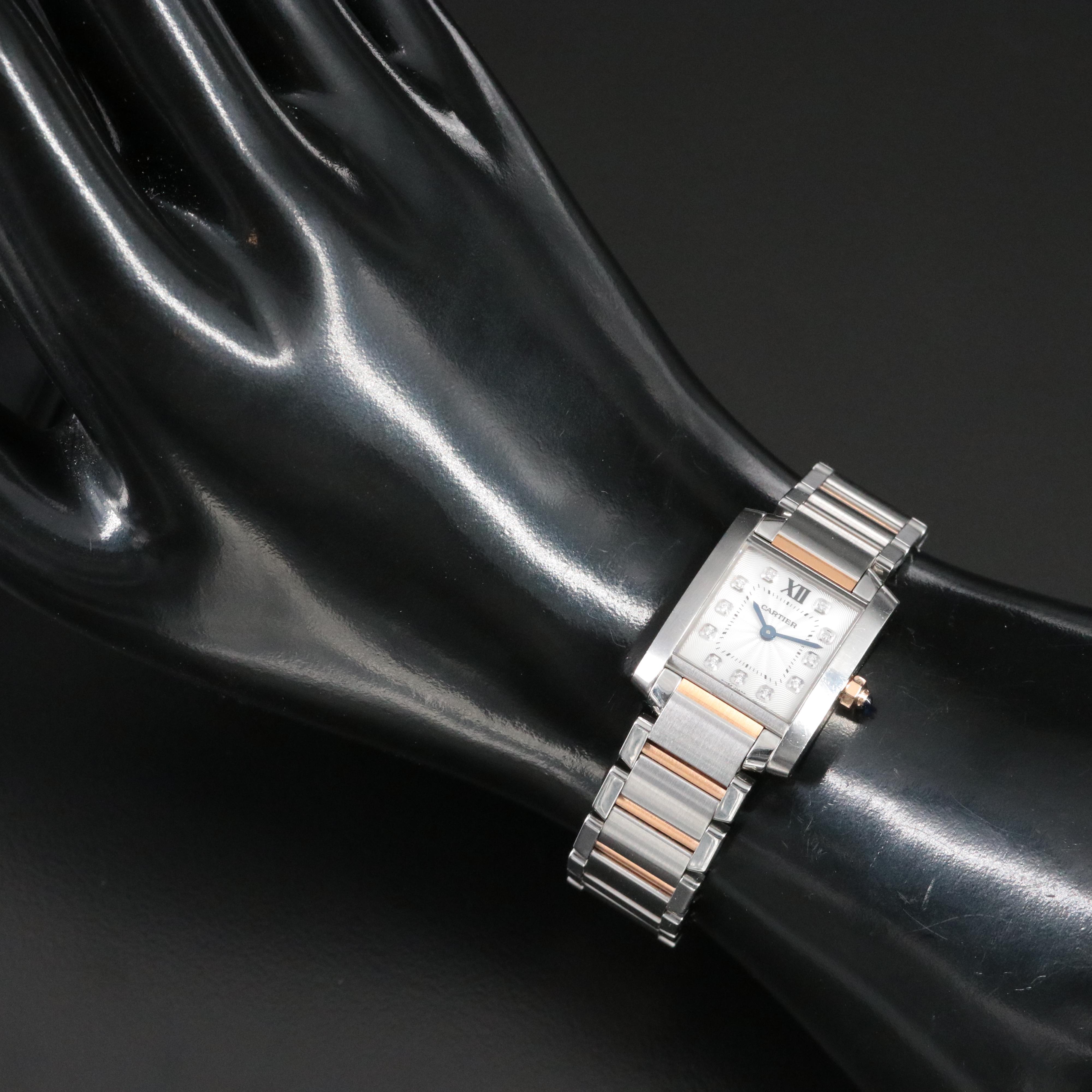 Cartier Tank Francaise 18K & Steel Watch