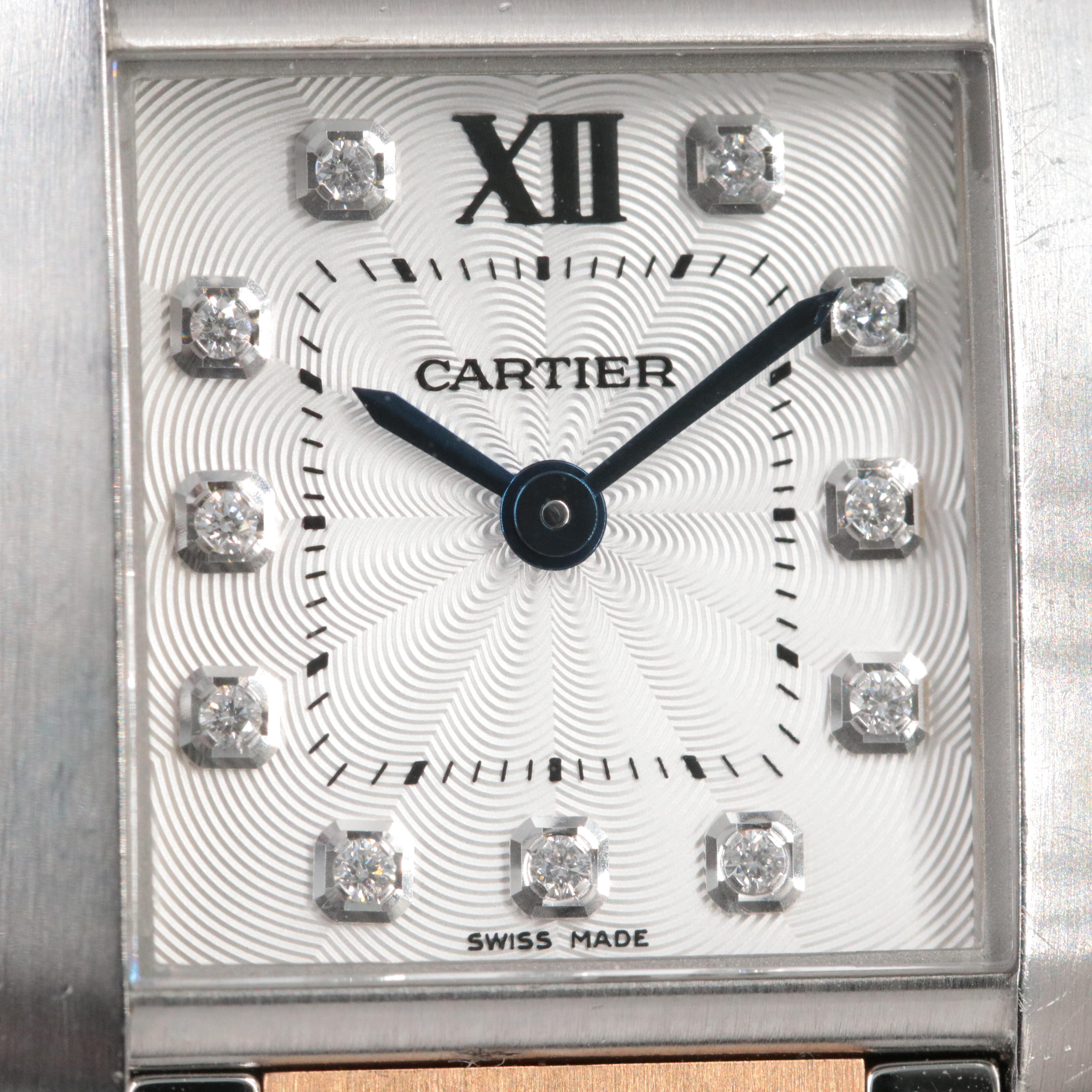 Cartier Tank Francaise 18K & Steel Watch