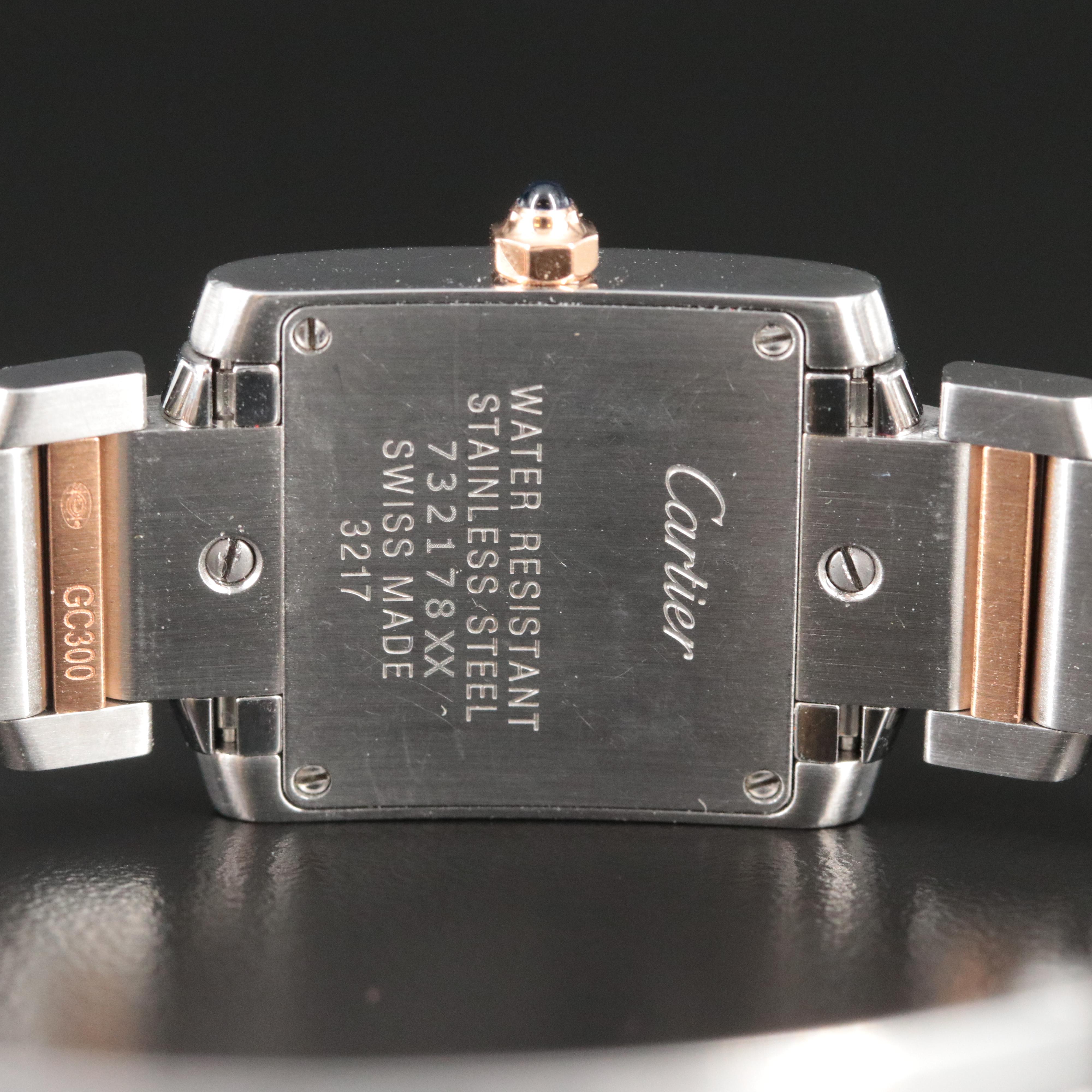 Cartier Tank Francaise 18K & Steel Watch