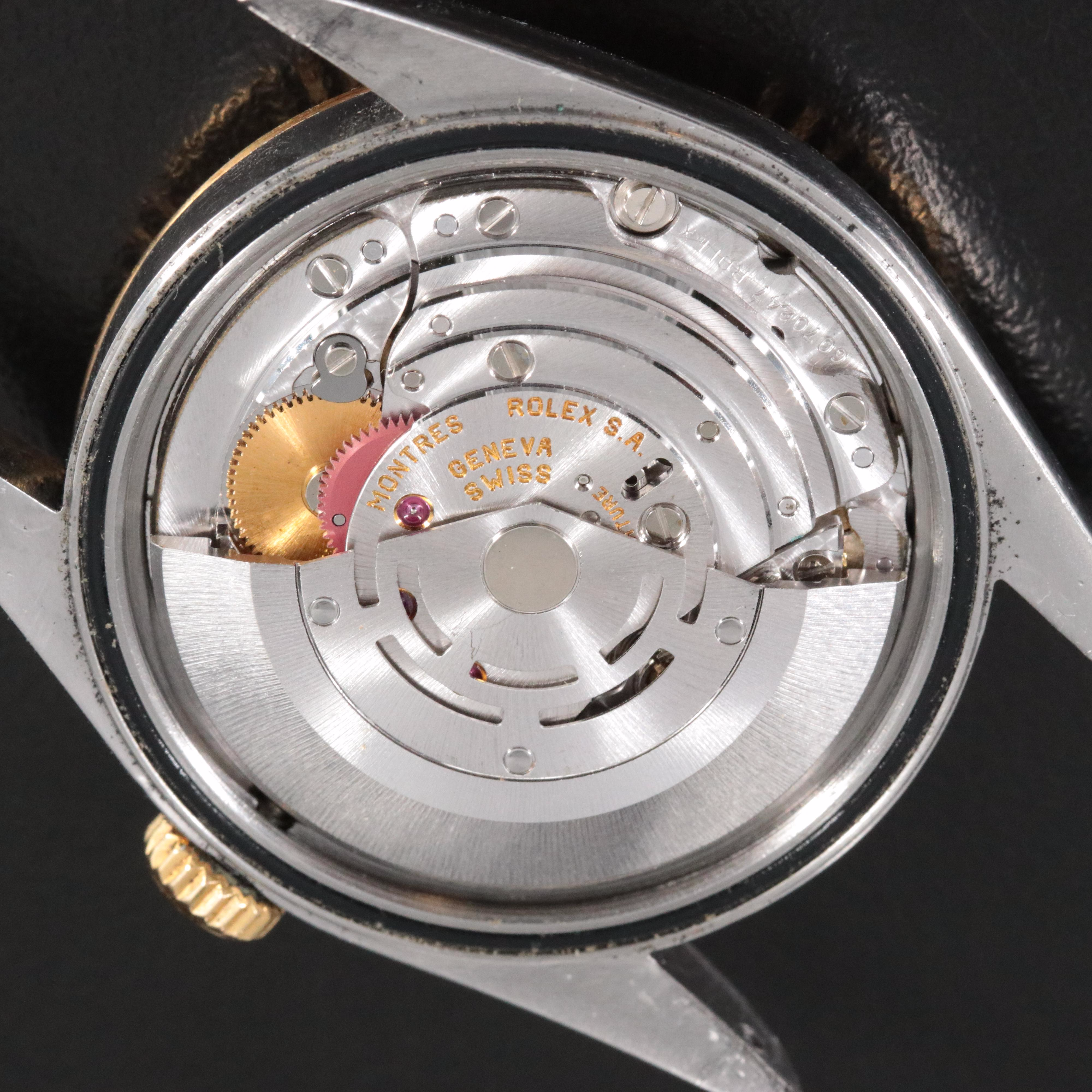 1991 Rolex Two Tone Modified Datejust Model 16220 Automatic Watch