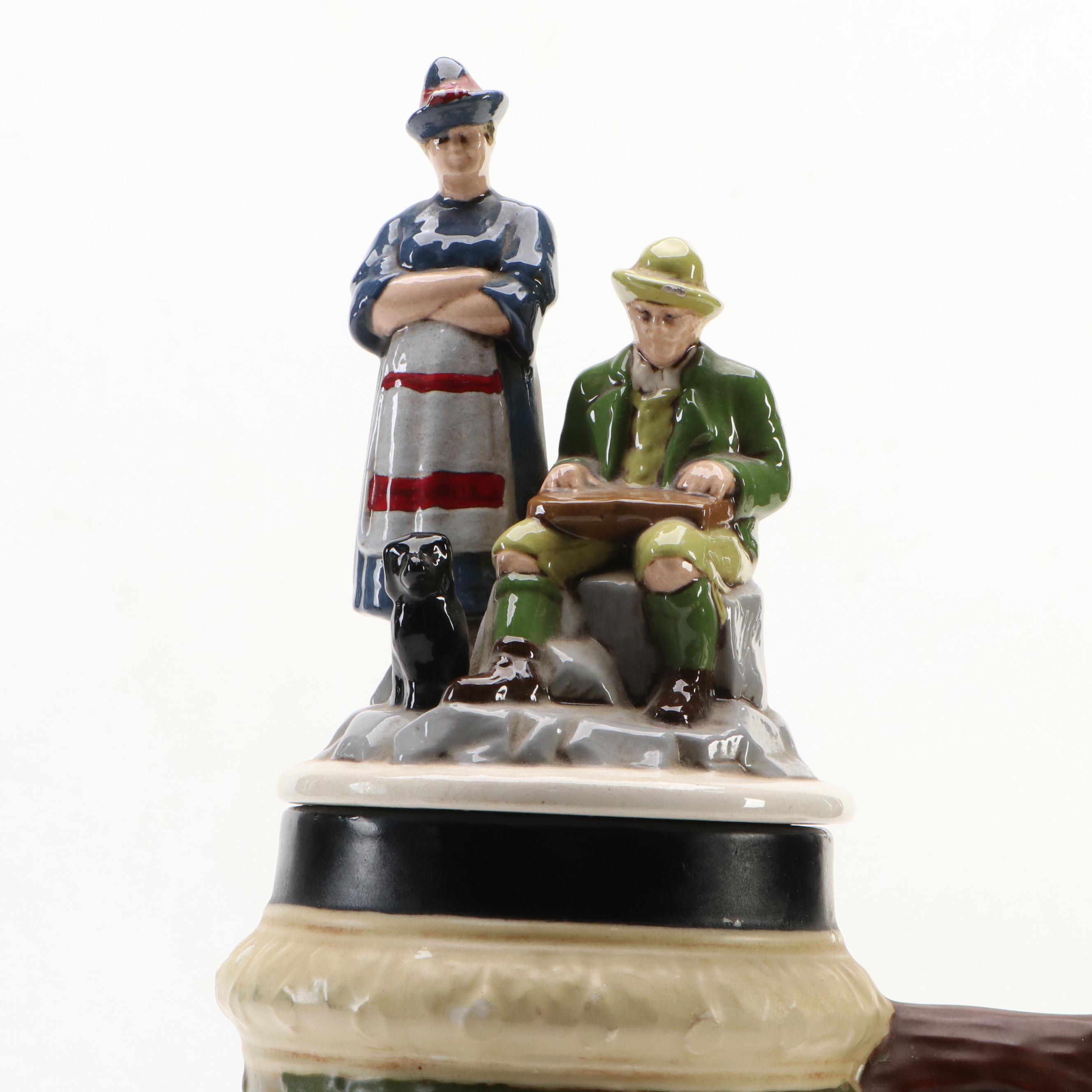 Vintage German with Other Novelty Beer Steins