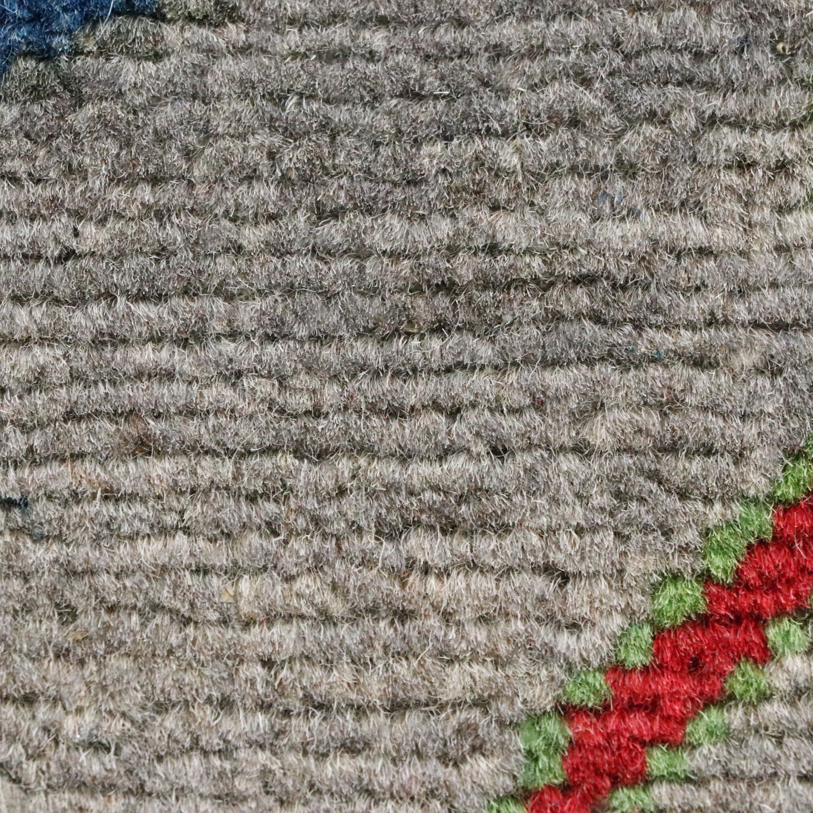 2'9 x 4'3 Hand-Knotted Afghan Pictorial War Accent Rug