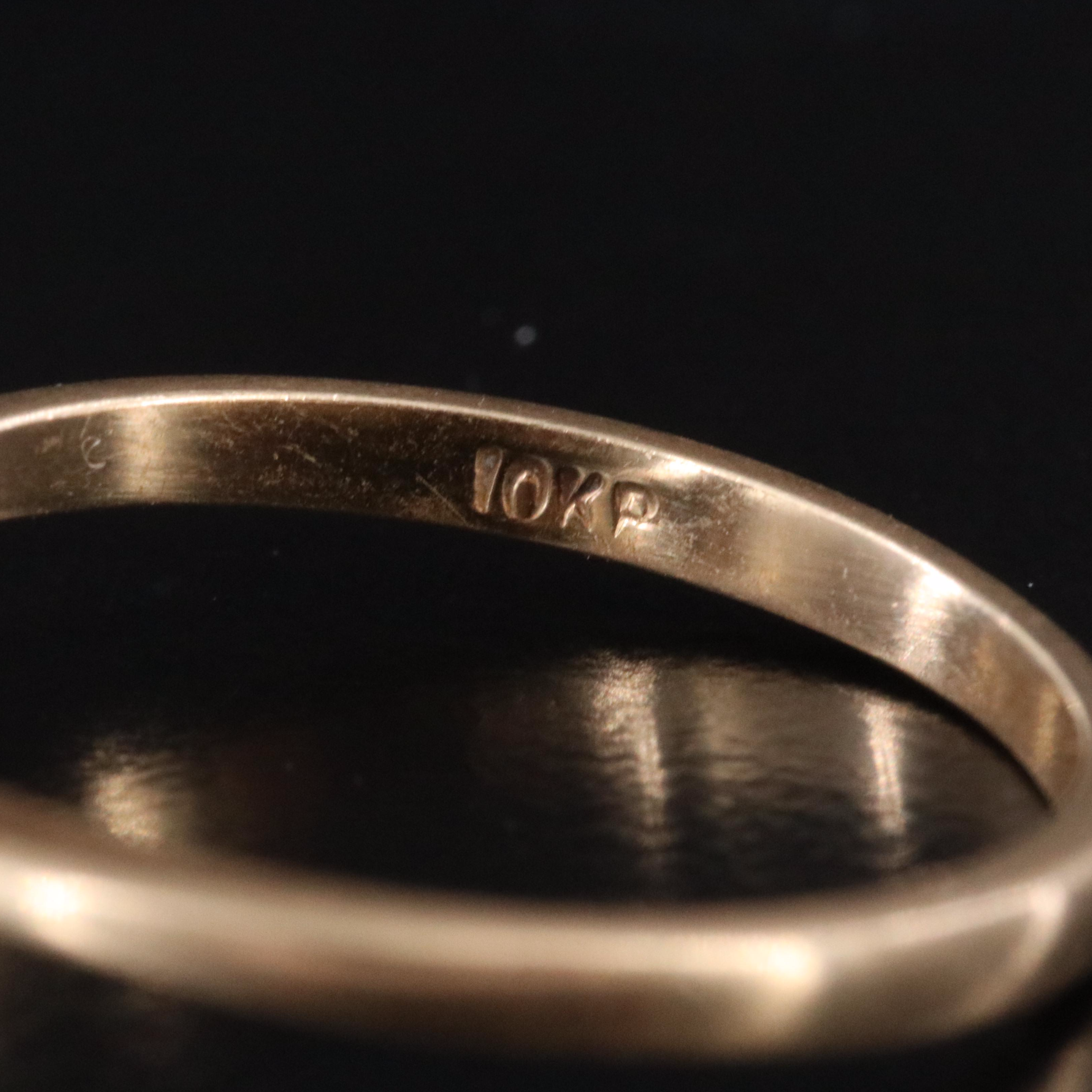 10K Ruby and Diamond Ring