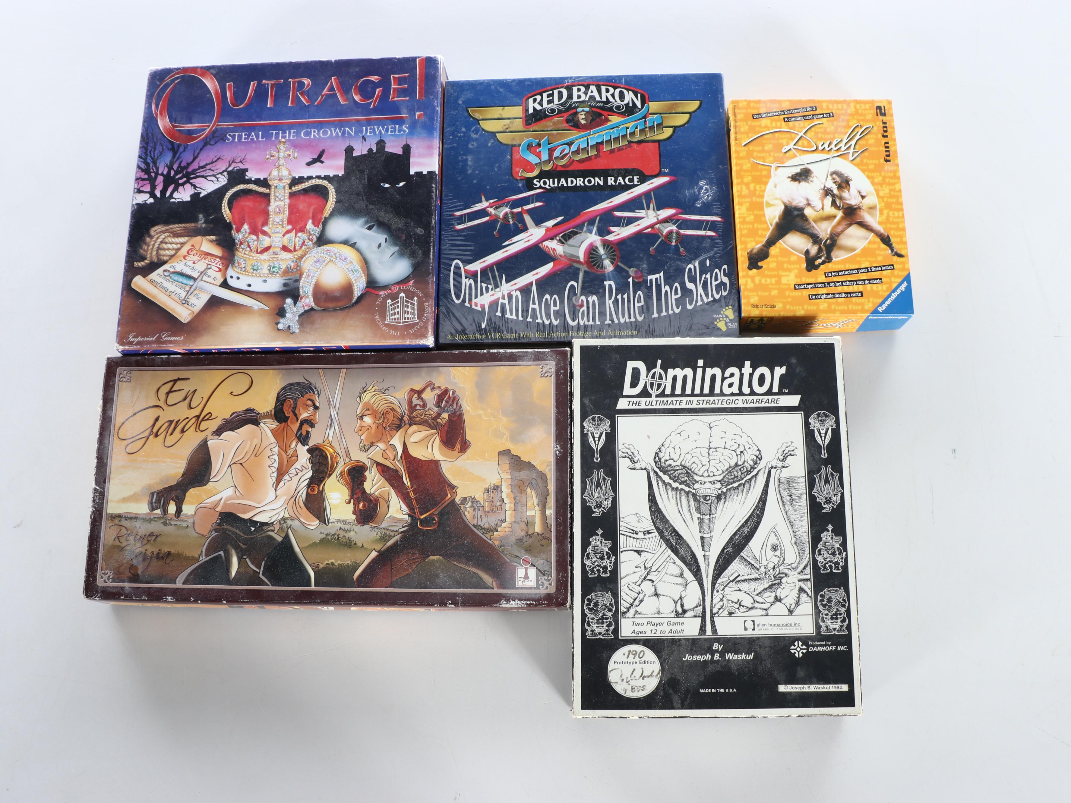 "The Gray Ghost", "The Prospector", "High Ground", and More Board Games