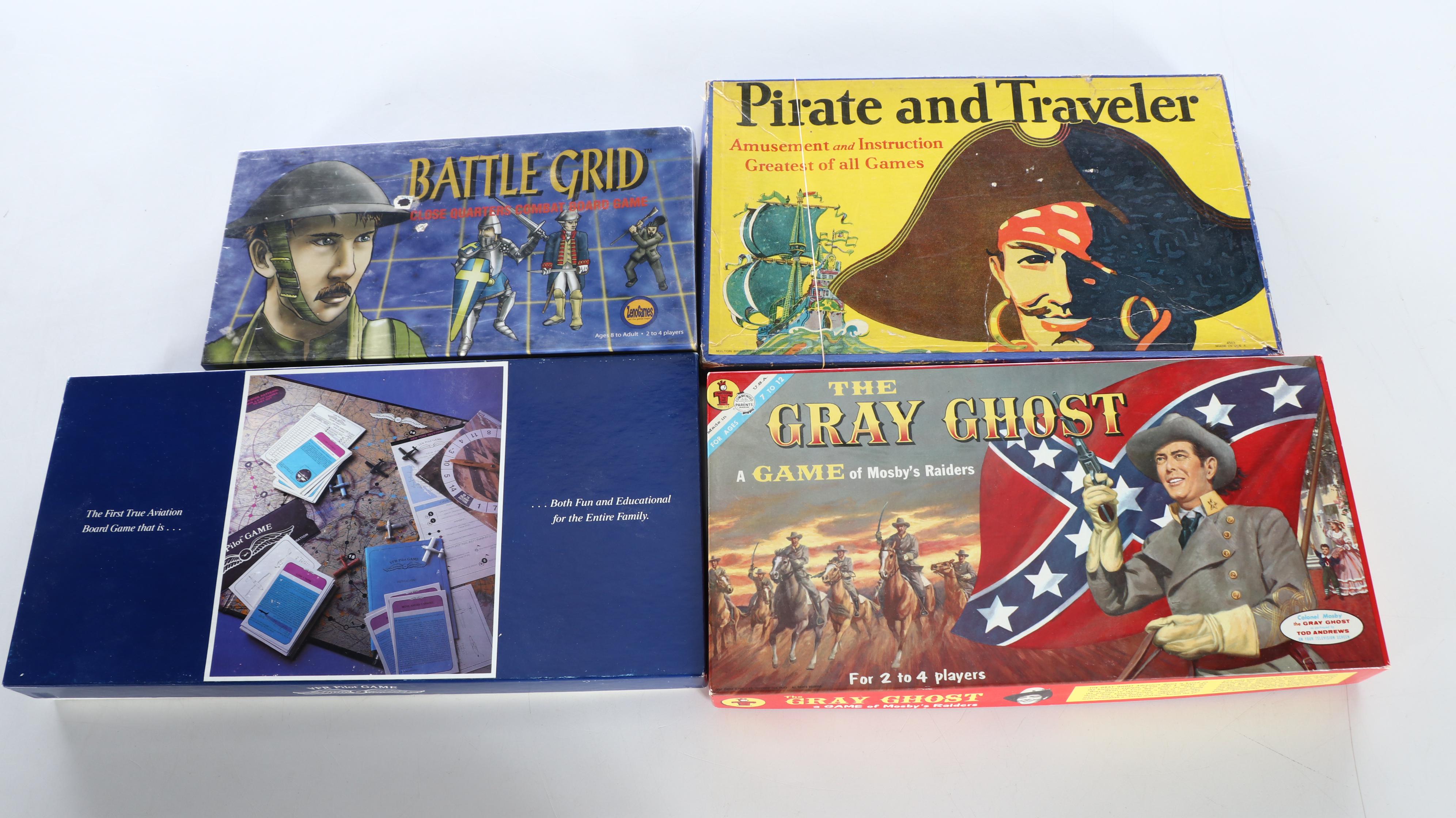 "The Gray Ghost", "The Prospector", "High Ground", and More Board Games