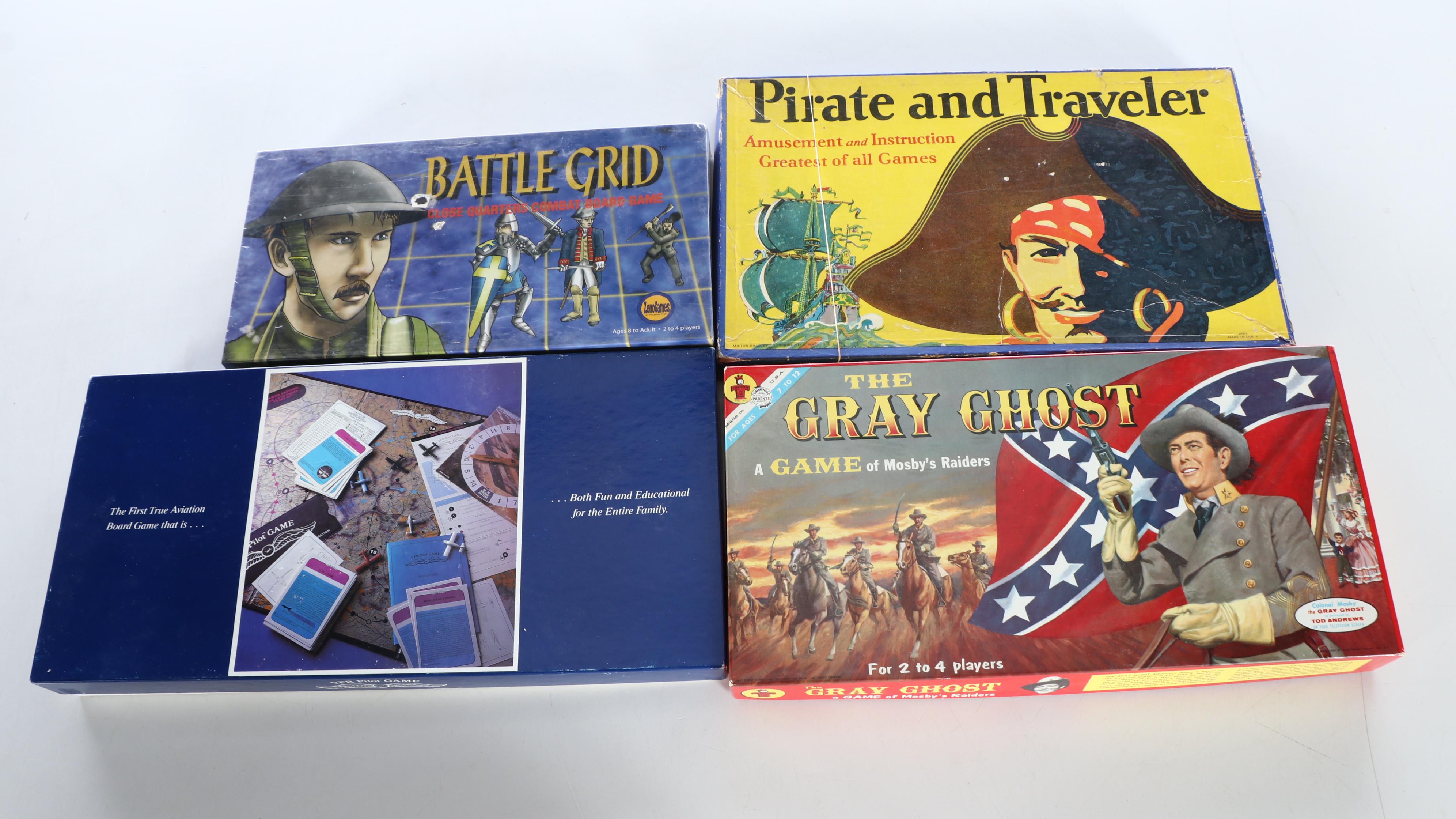 "The Gray Ghost", "The Prospector", "High Ground", and More Board Games