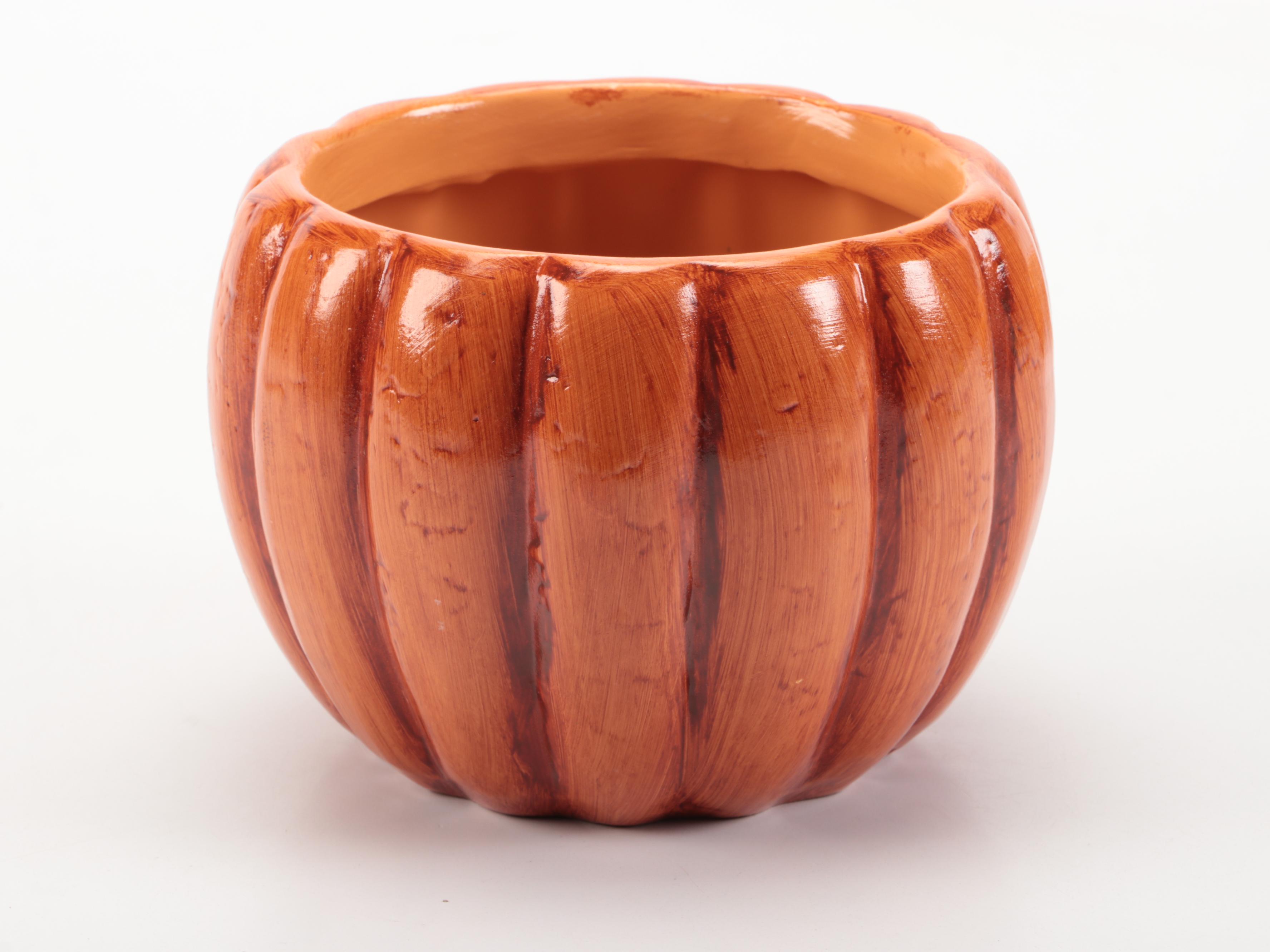 Mary Engelbreit Bowl with Other Fall and Halloween Themed Tableware