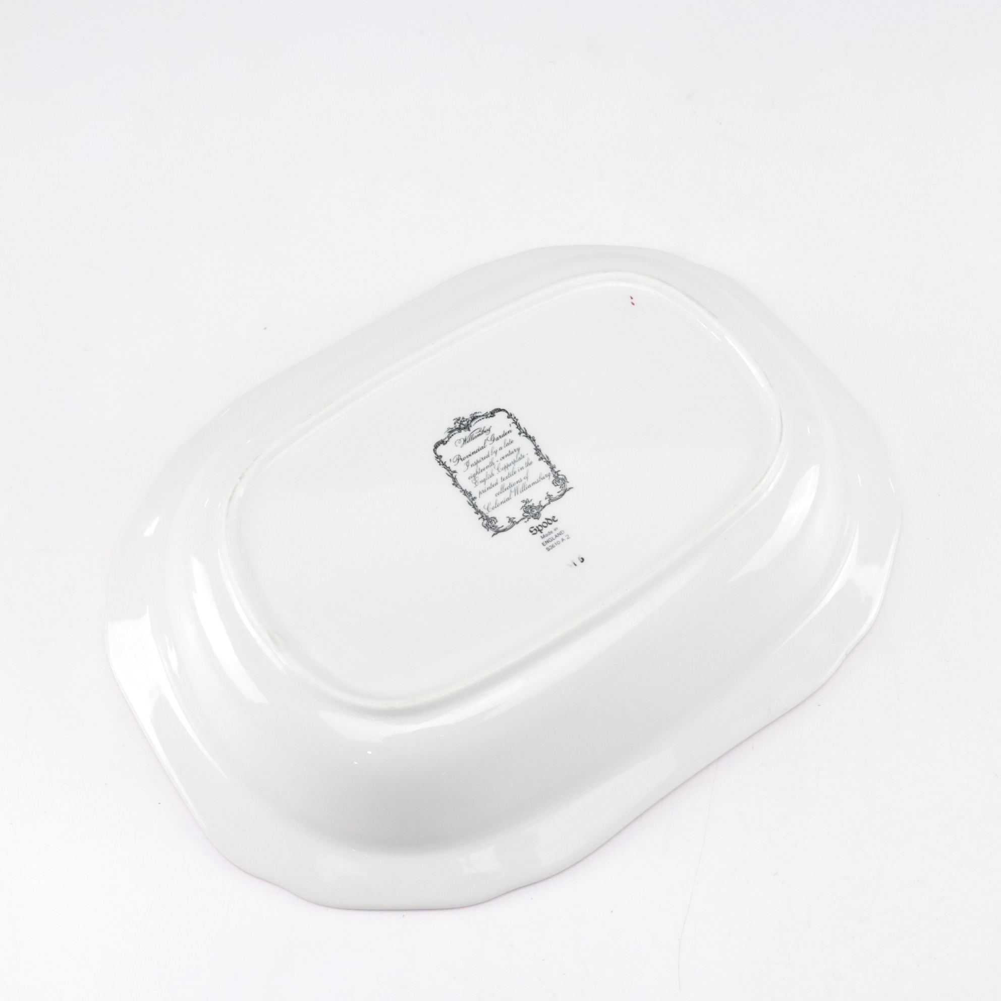 Spode Williamsburg "Provincial Garden" Cranberry Dinnerware Set for Eight