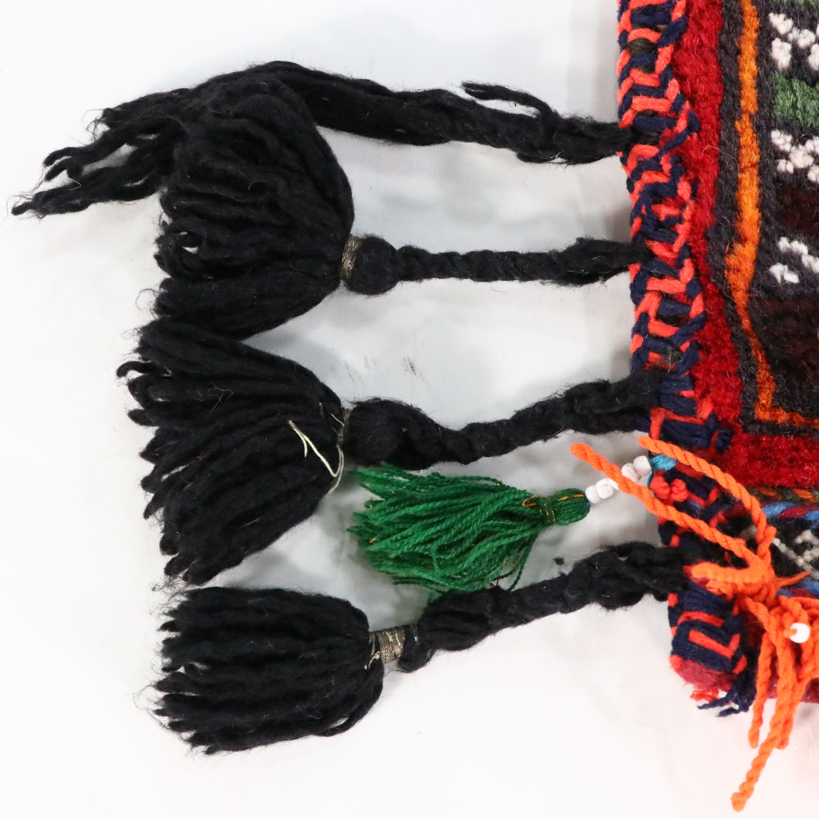 Hand-Knotted Afghan Baluch Balisht Cushion Cover