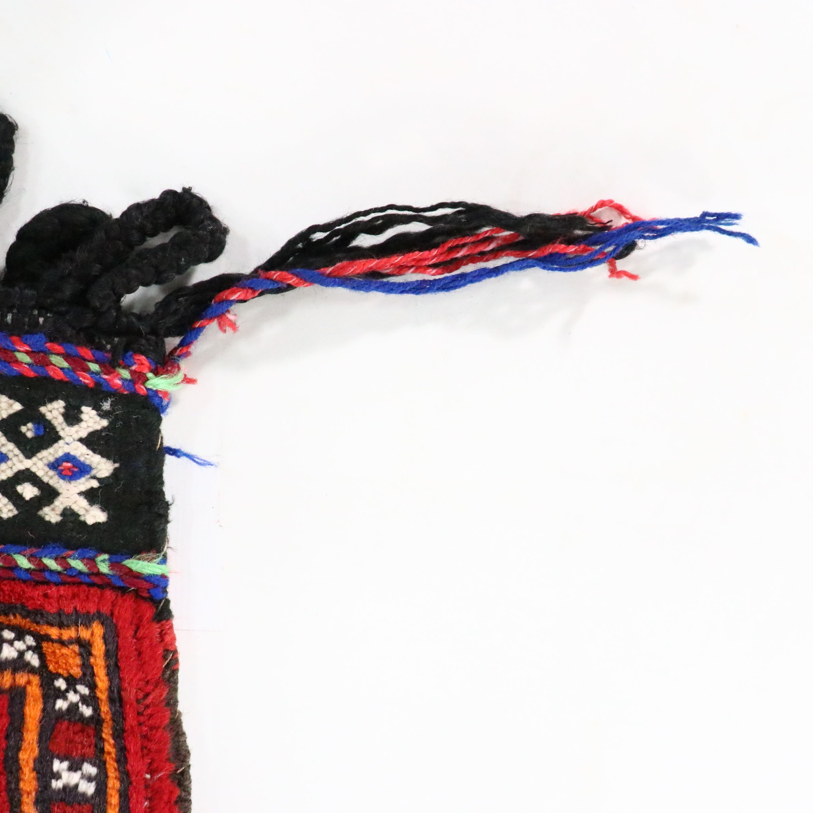 Hand-Knotted Afghan Baluch Balisht Cushion Cover