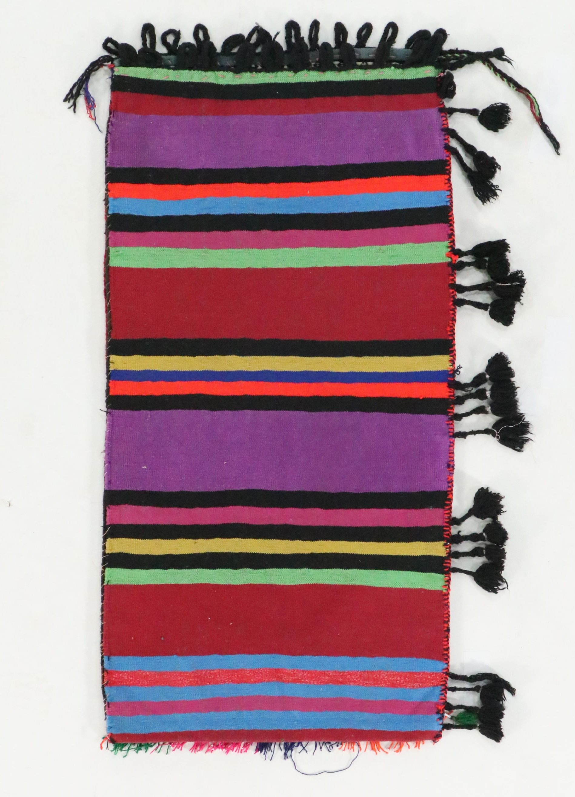 Hand-Knotted Afghan Baluch Balisht Cushion Cover