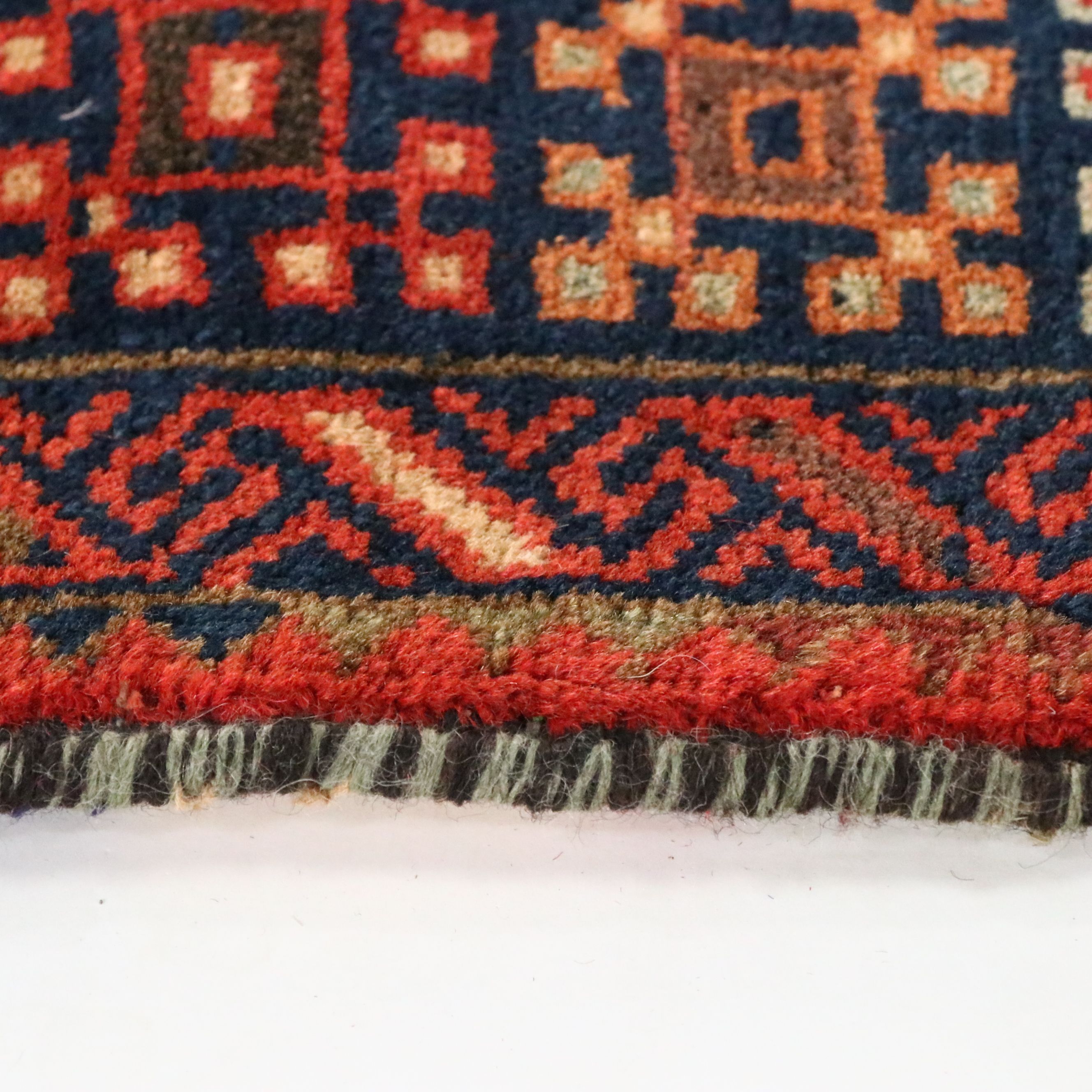2'3 x 4'1 Hand-Knotted Turkish Bergama Pillow Cover Bag