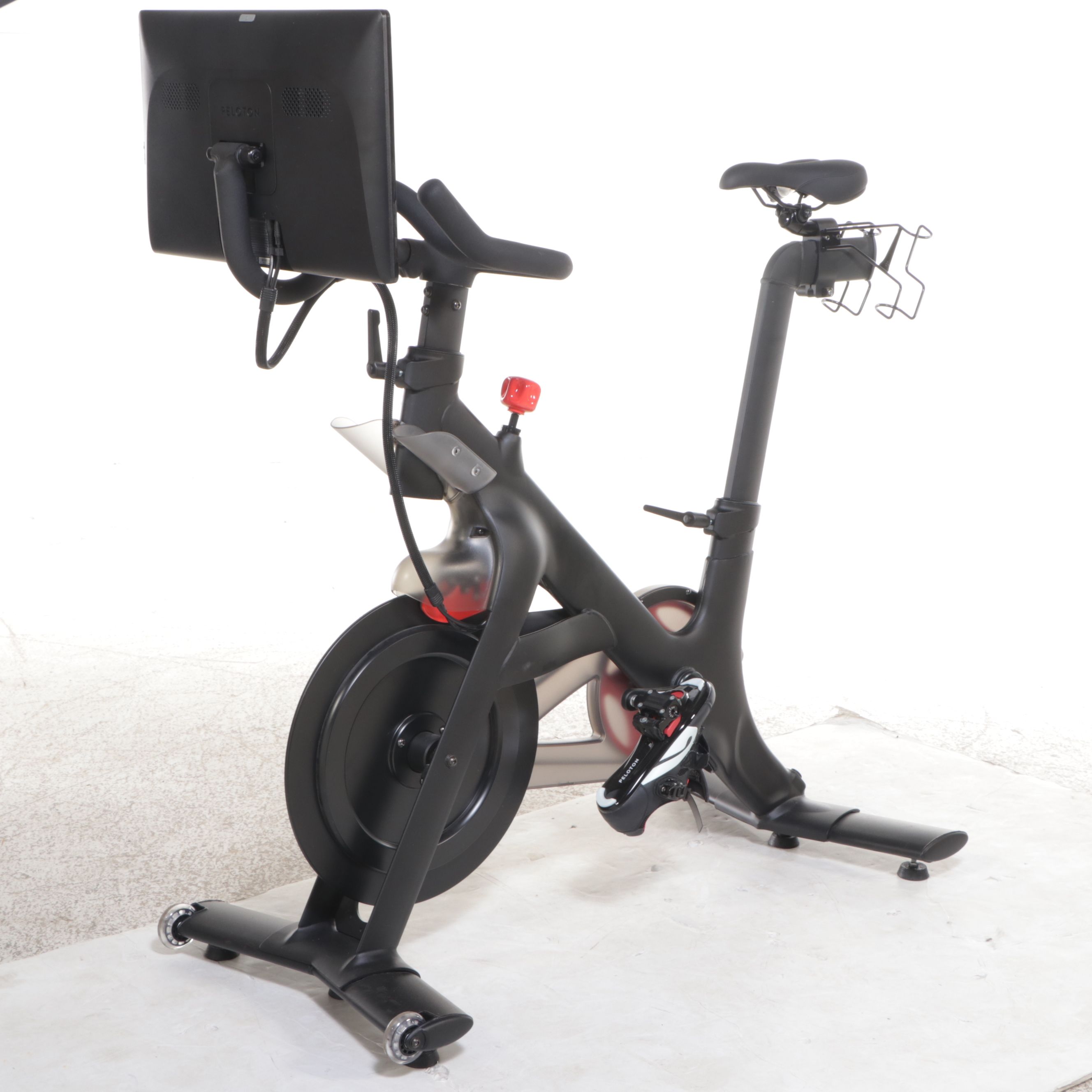 Peloton Stationary Exercise Bike with Cycling Shoes