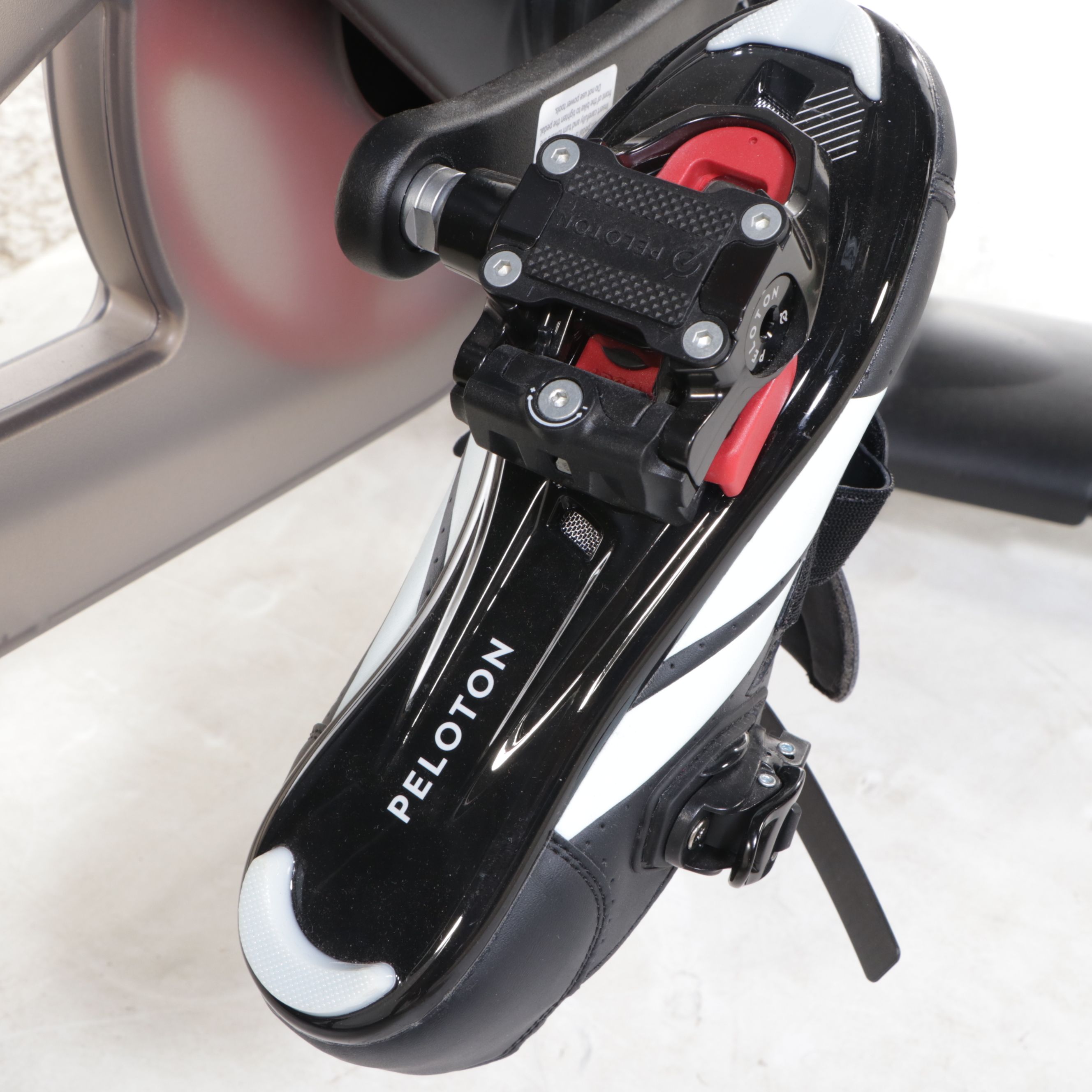 Peloton Stationary Exercise Bike with Cycling Shoes
