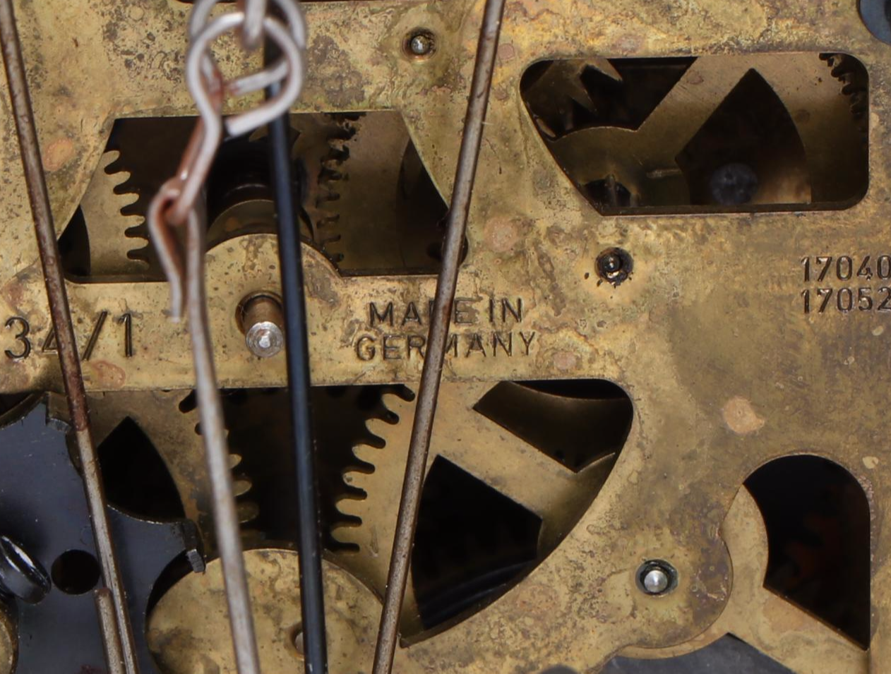 West German Carved Wood Cuckoo Clock with Regula Movement