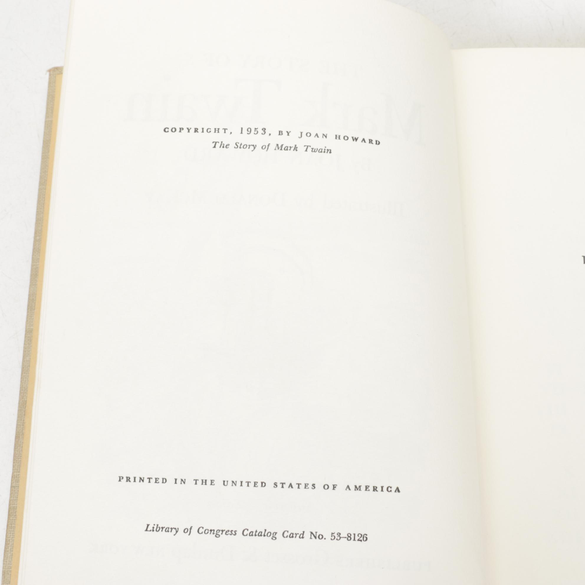 "The Works of Washington Irving" and More Books, Early to Mid  20th Century