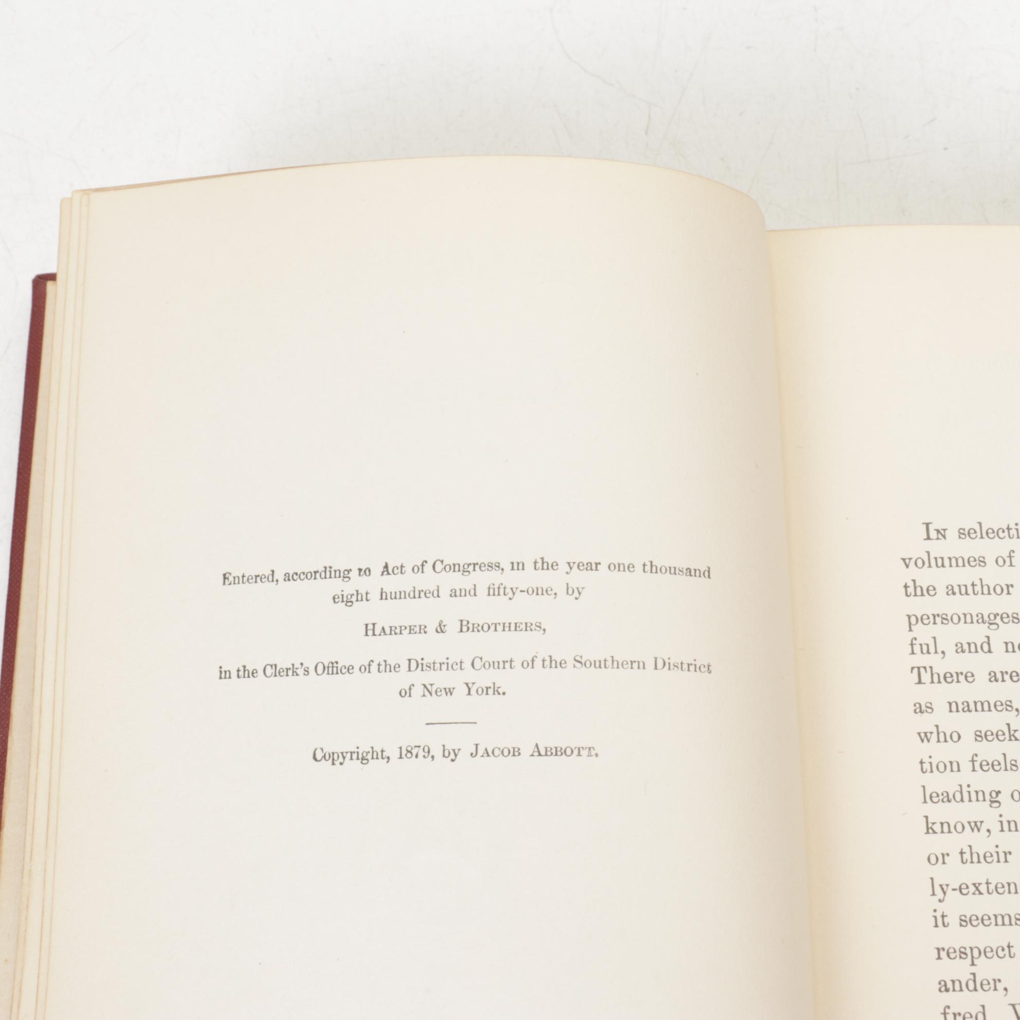 "The Works of Washington Irving" and More Books, Early to Mid  20th Century