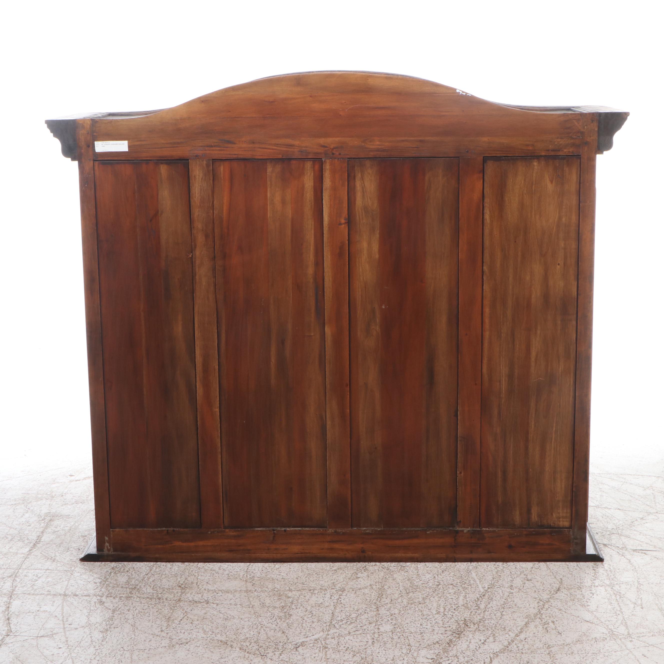 Marie Albert French Provincial Style Walnut China Cabinet