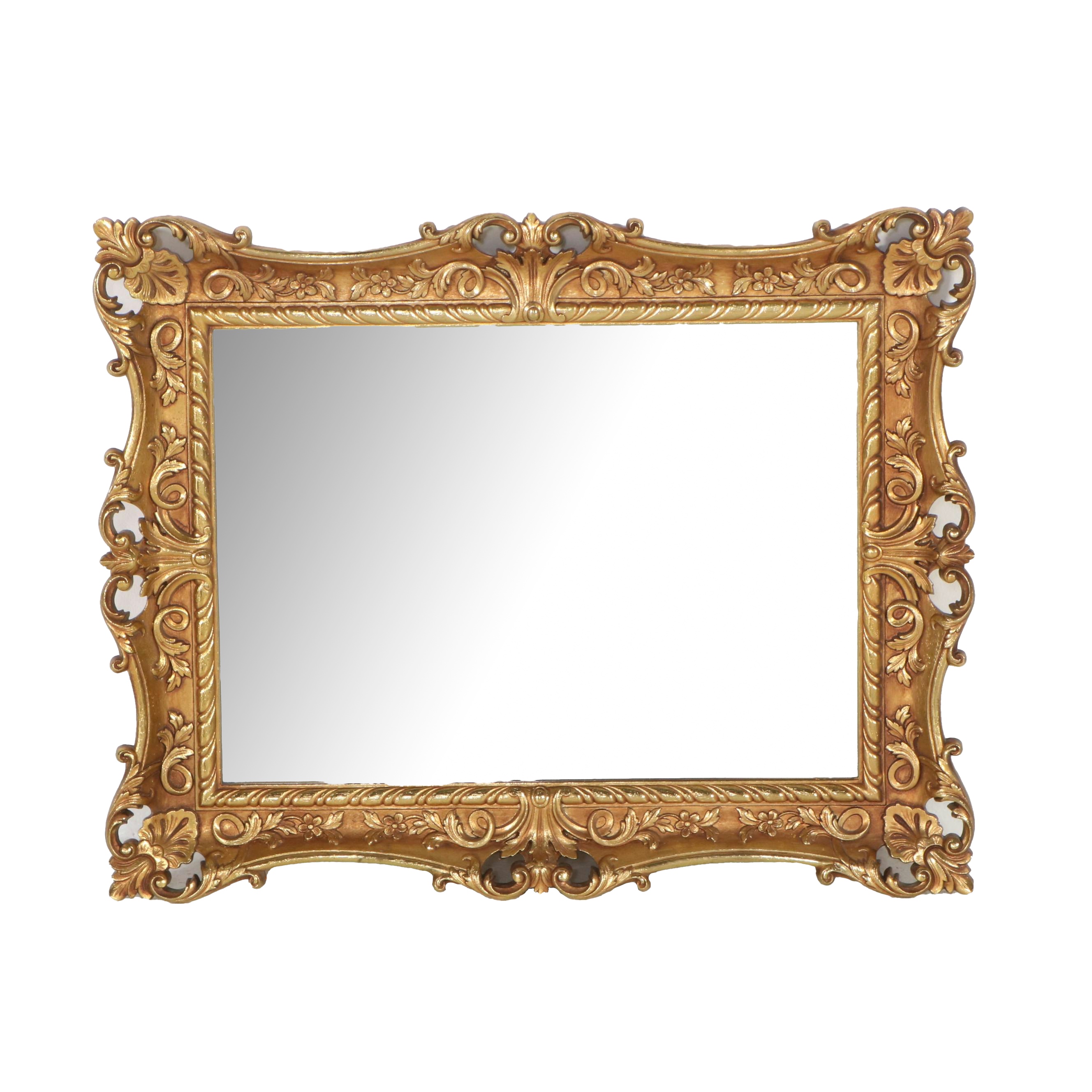 Baroque Revival Style Press-Formed Wall Mirror