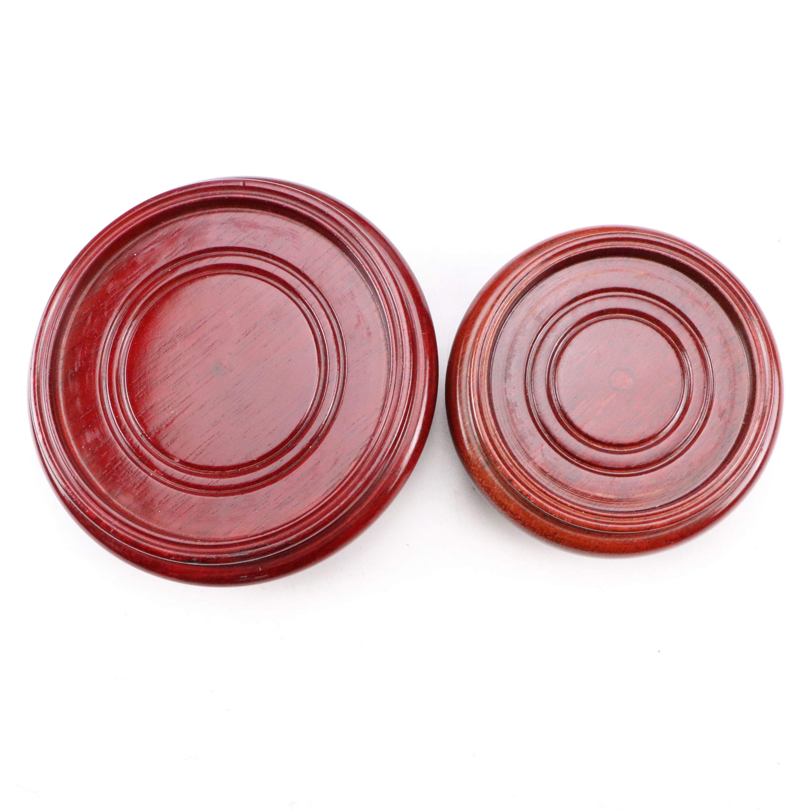 Chinese Carved Wood Stands and Shelves