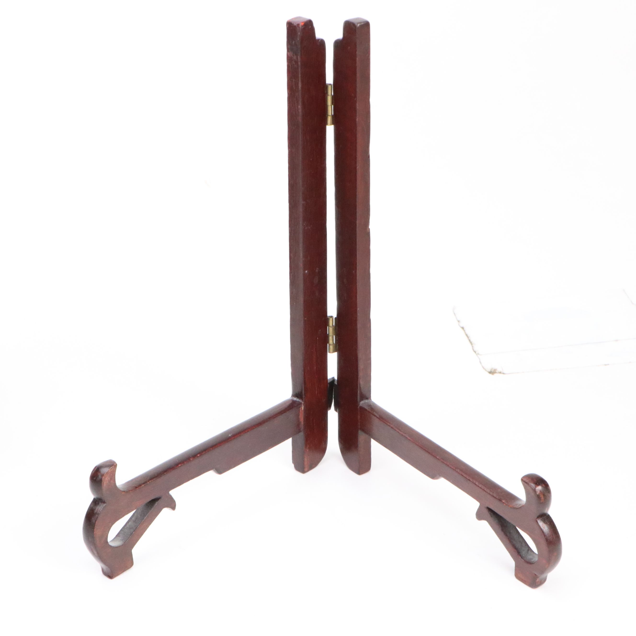 Chinese Carved Wood Stands and Shelves