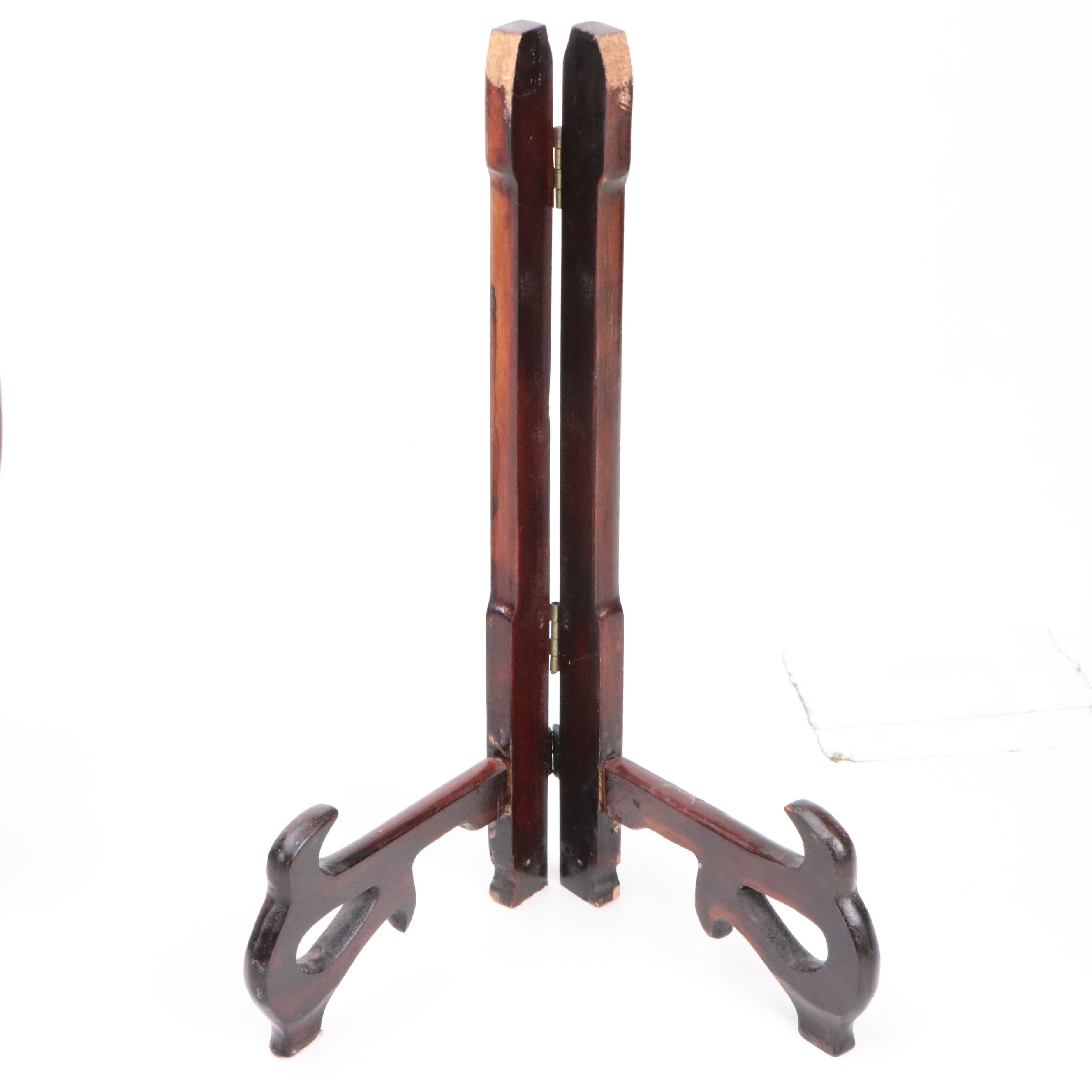 Chinese Carved Wood Stands and Shelves