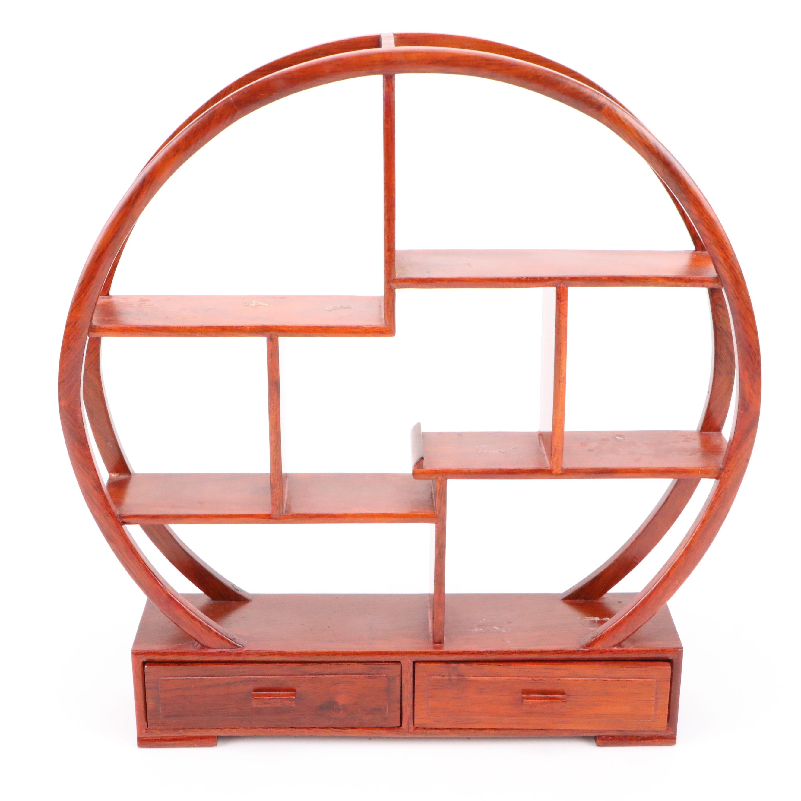 Chinese Carved Wood Stands and Shelves