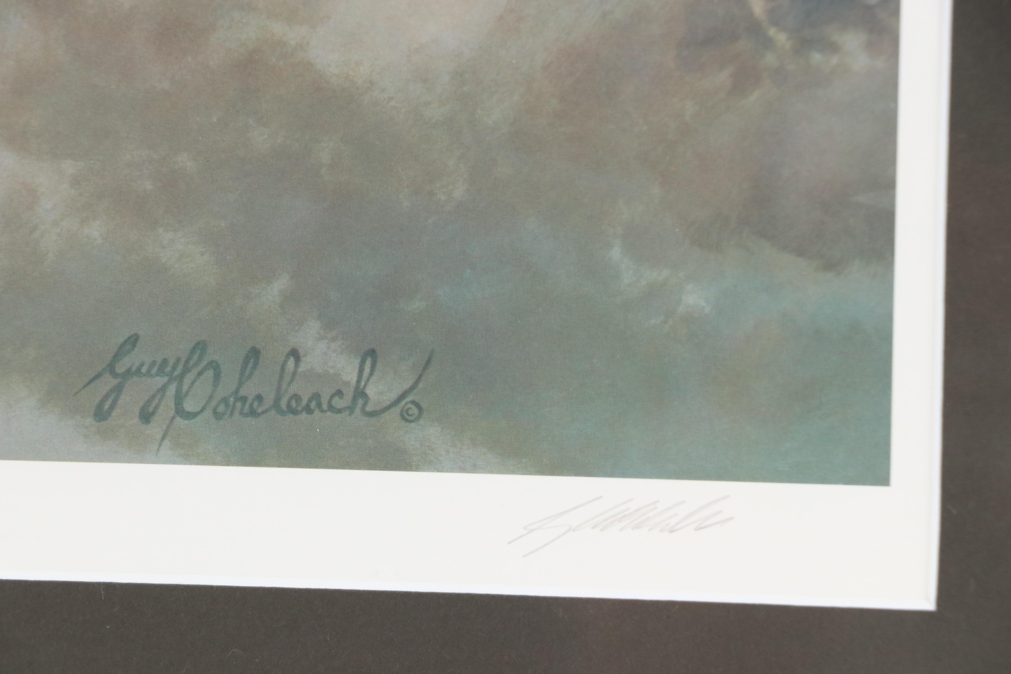 Guy Coheleach Offset Lithograph of Eagle "Vanishing Grandeur," Late 20th Century