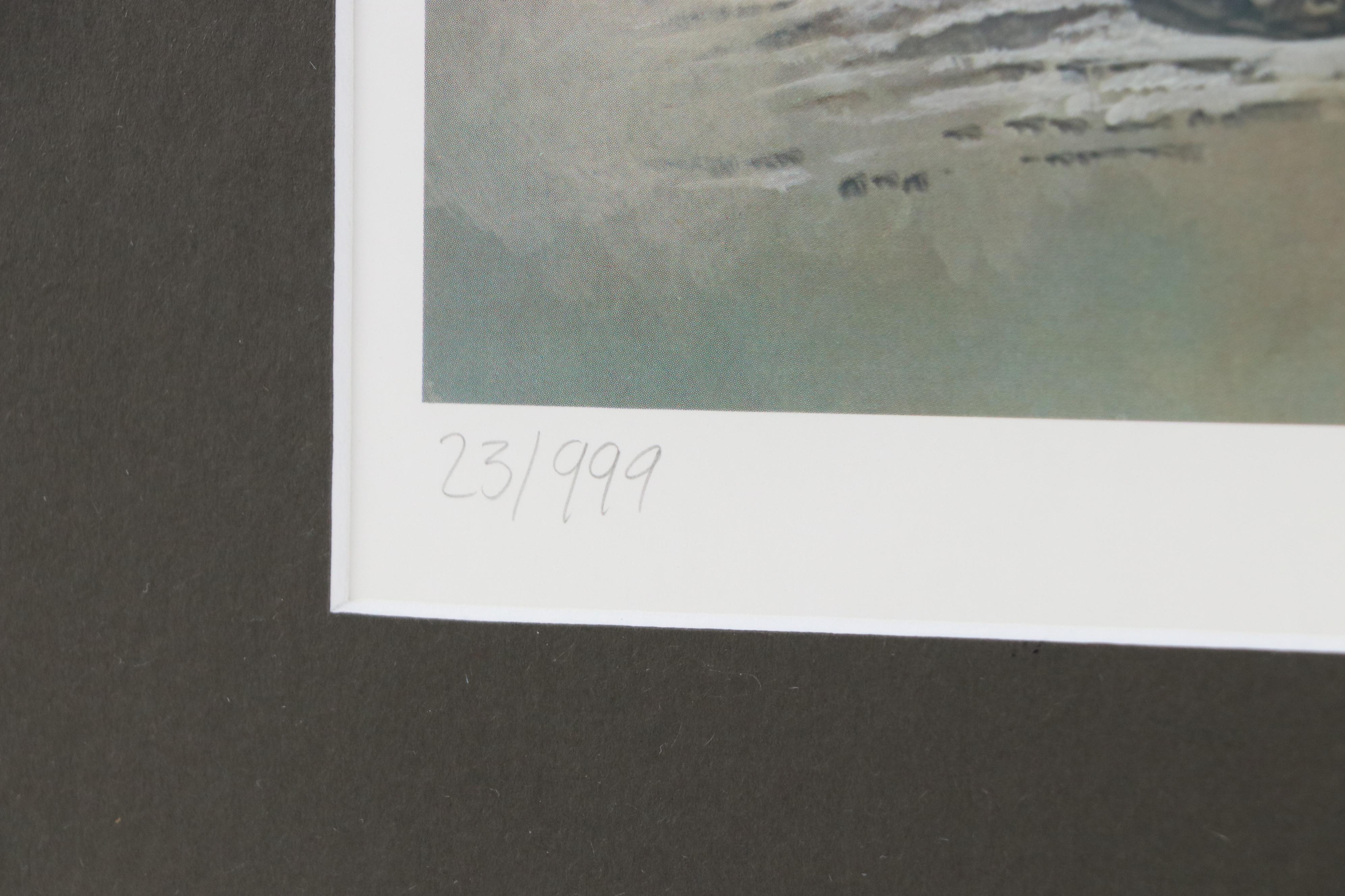 Guy Coheleach Offset Lithograph of Eagle "Vanishing Grandeur," Late 20th Century