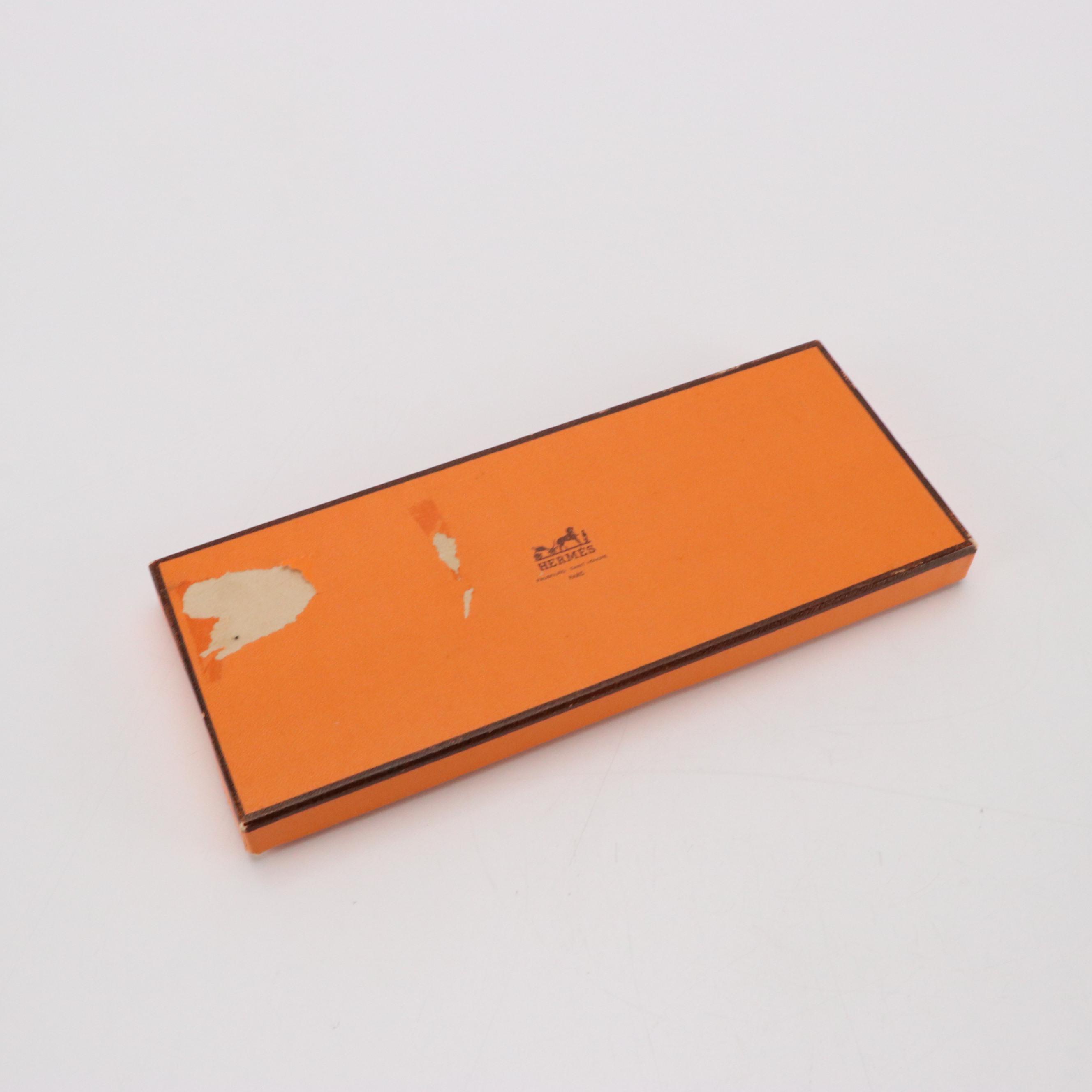 Hermès Tropical Island Motif Necktie in Silk Twill with Box