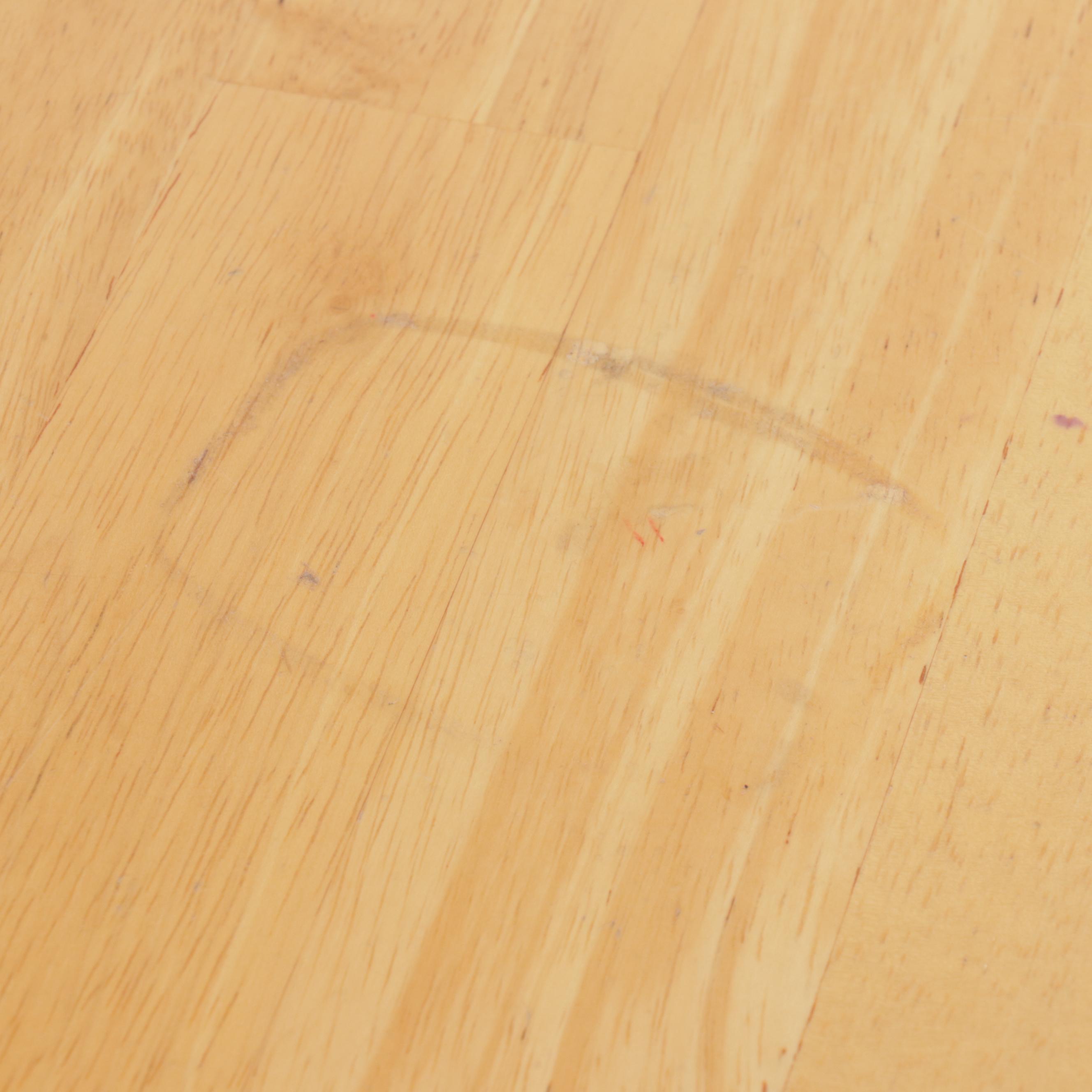 White Painted Dining Table with Six Bow-Back Side Chairs, 21st Century