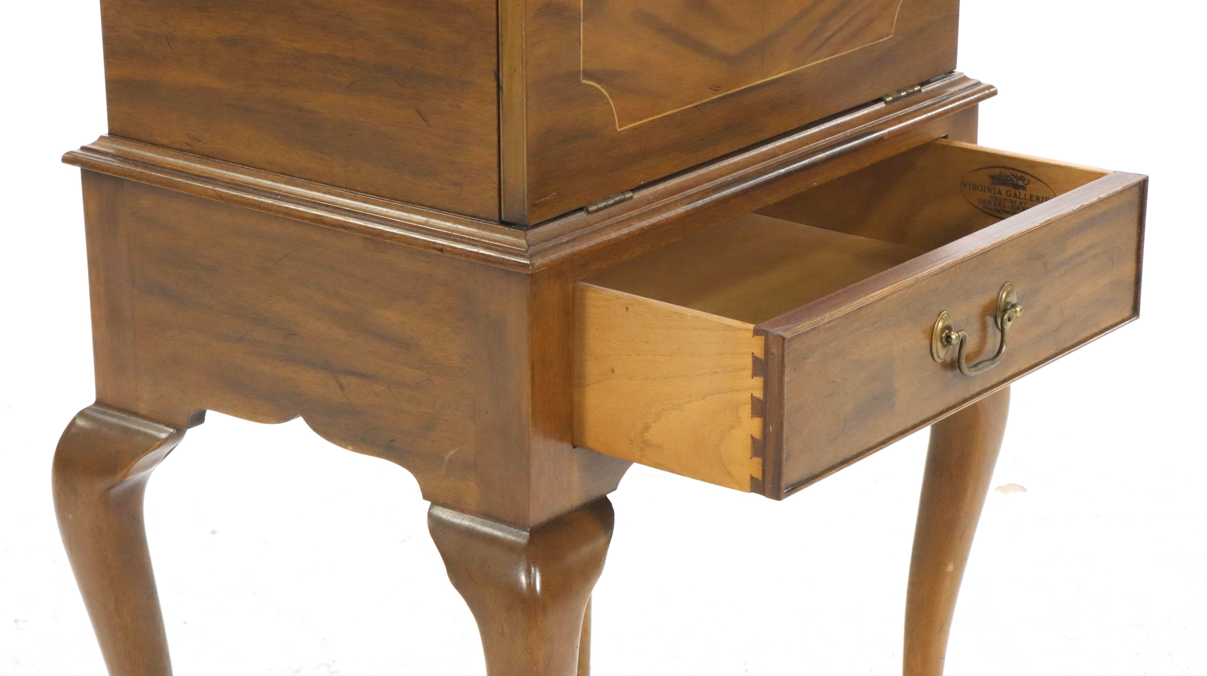 Henkel-Harris Mahogany Inlay Fall Cellarette