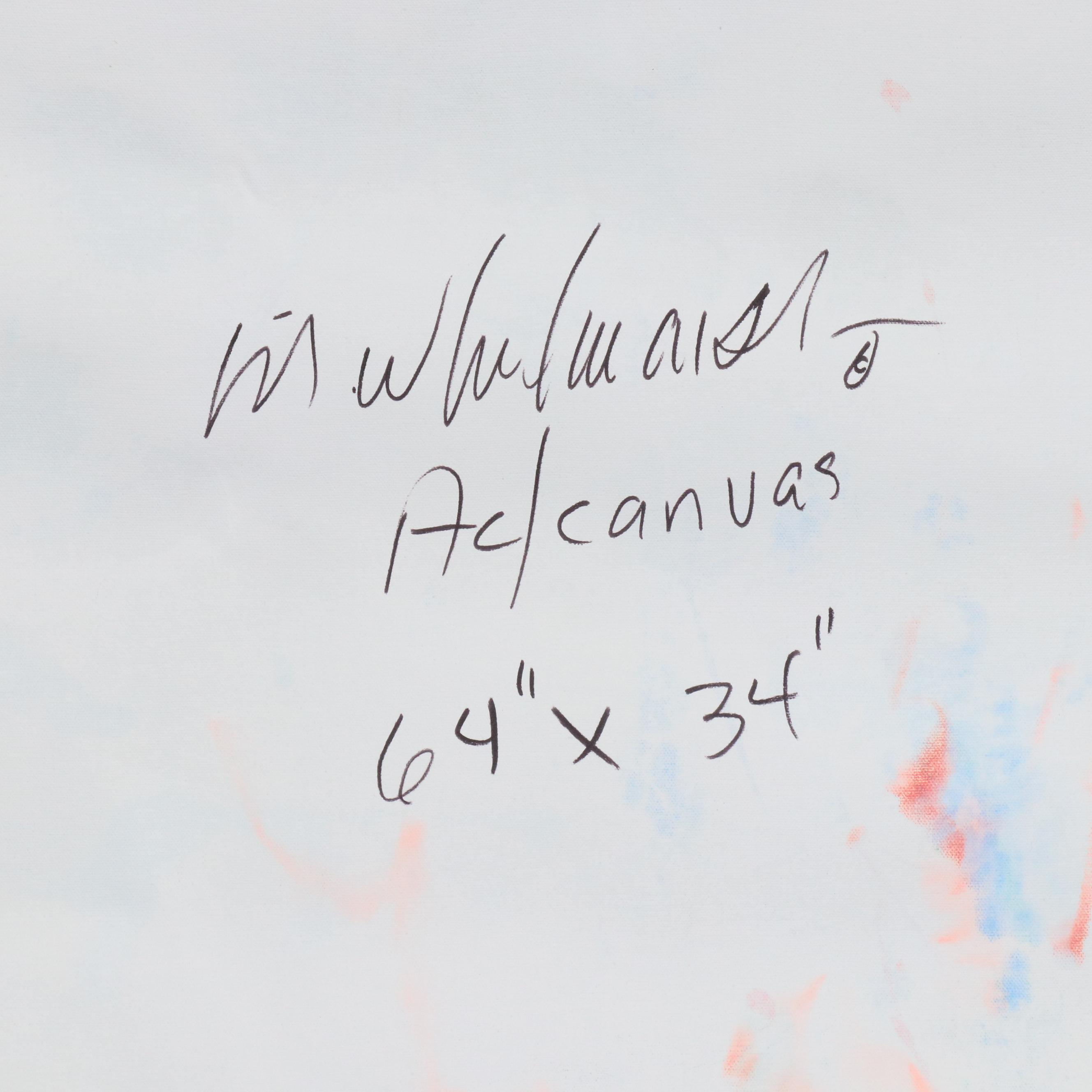 Mark Whitmarsh Large-Scale Forest Landscape Acrylic Painting "My Sanctuary"