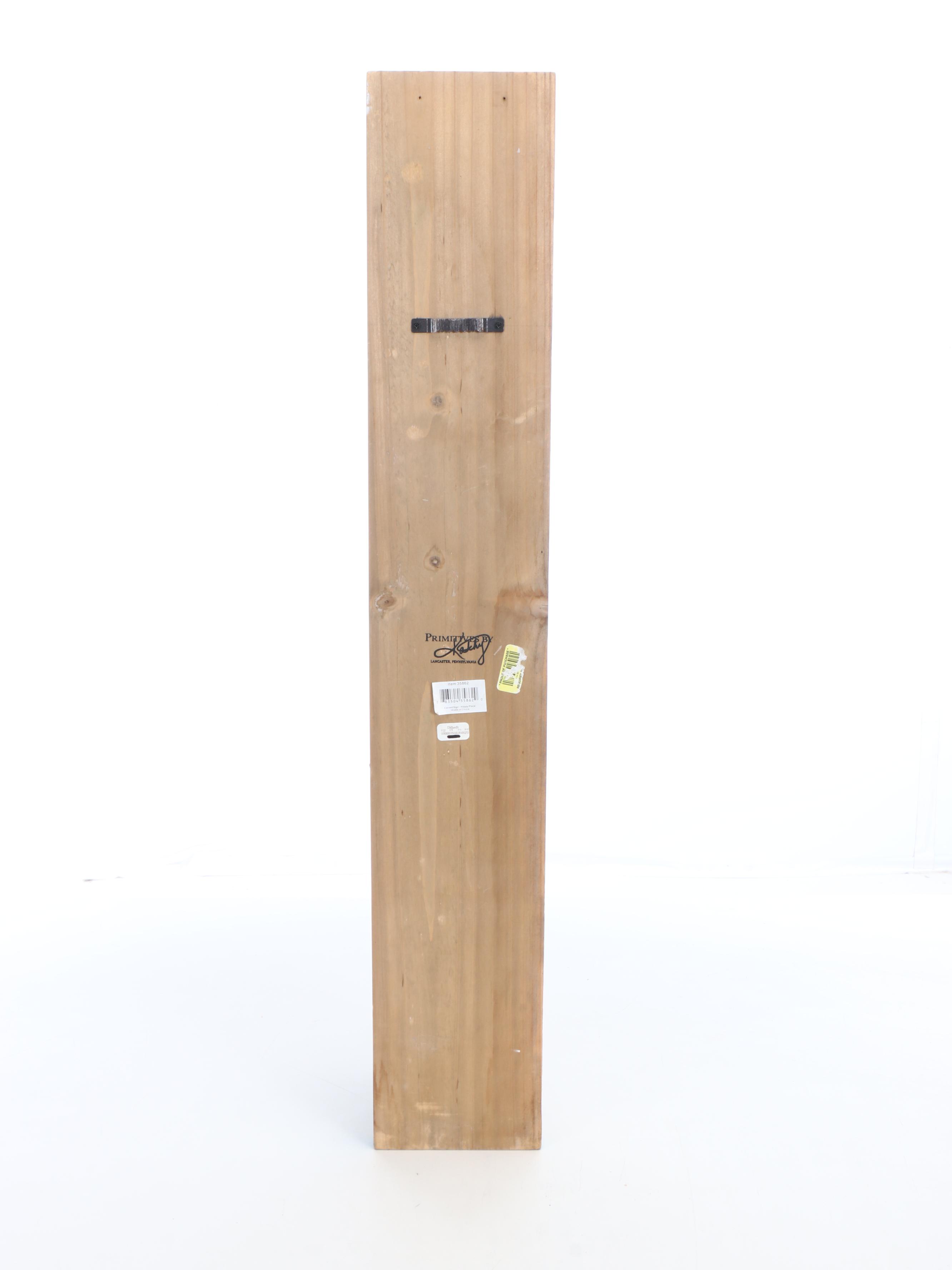 Laundry Baskets, with Portable Iron, Painted Sign, and More