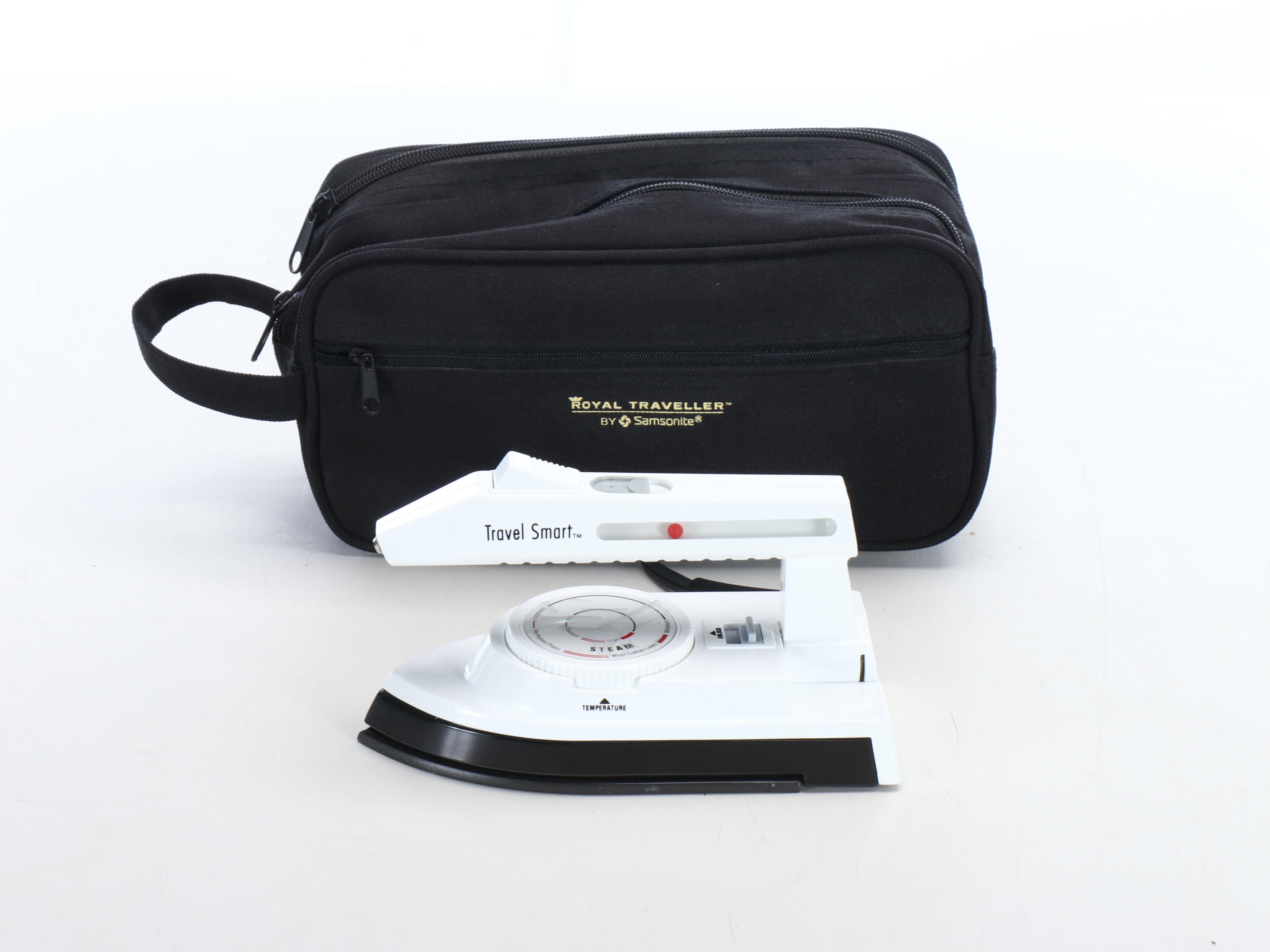 Laundry Baskets, with Portable Iron, Painted Sign, and More