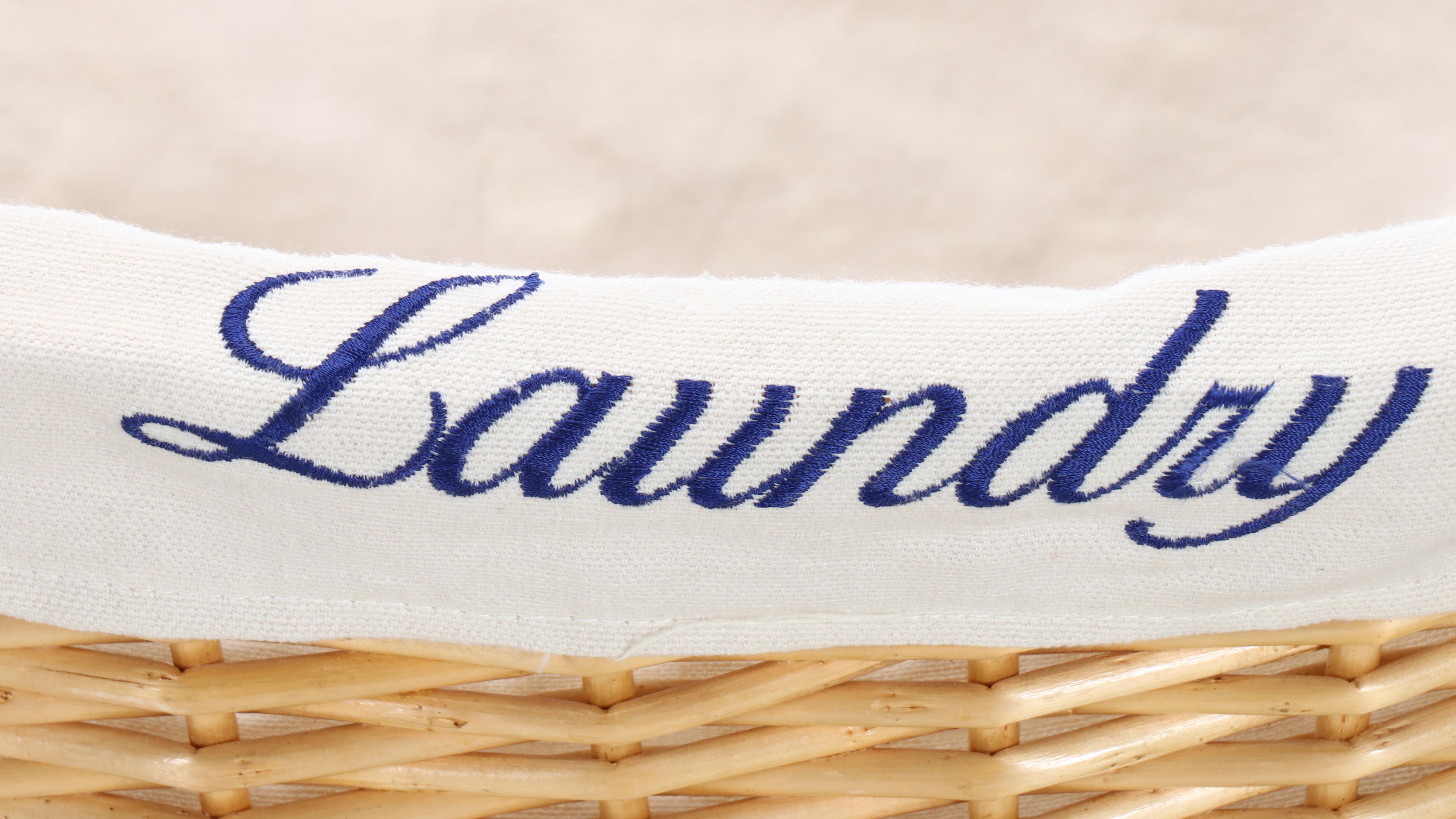 Laundry Baskets, with Portable Iron, Painted Sign, and More