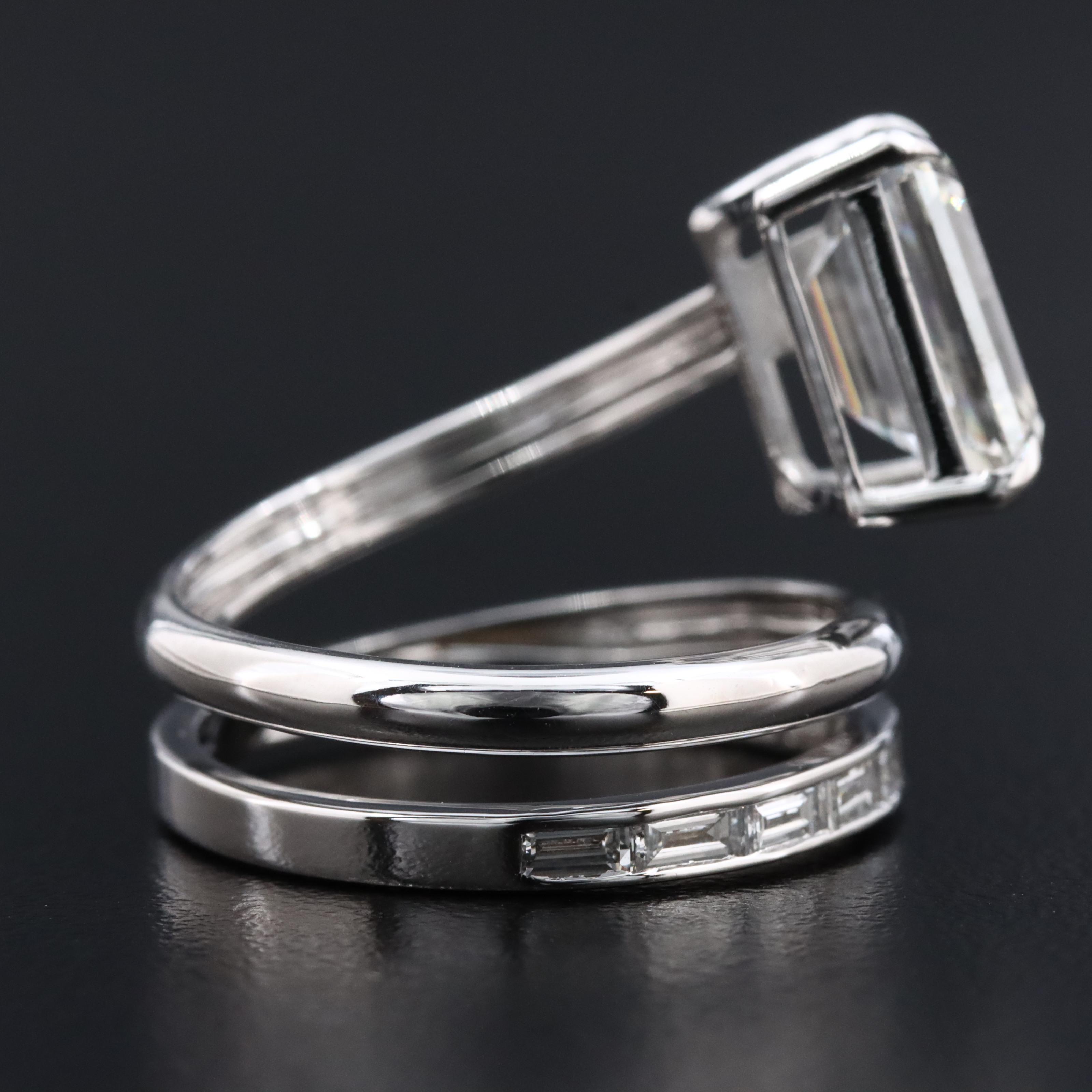 14K 3.42 CTW Lab Grown Diamond Ring with IGI Report